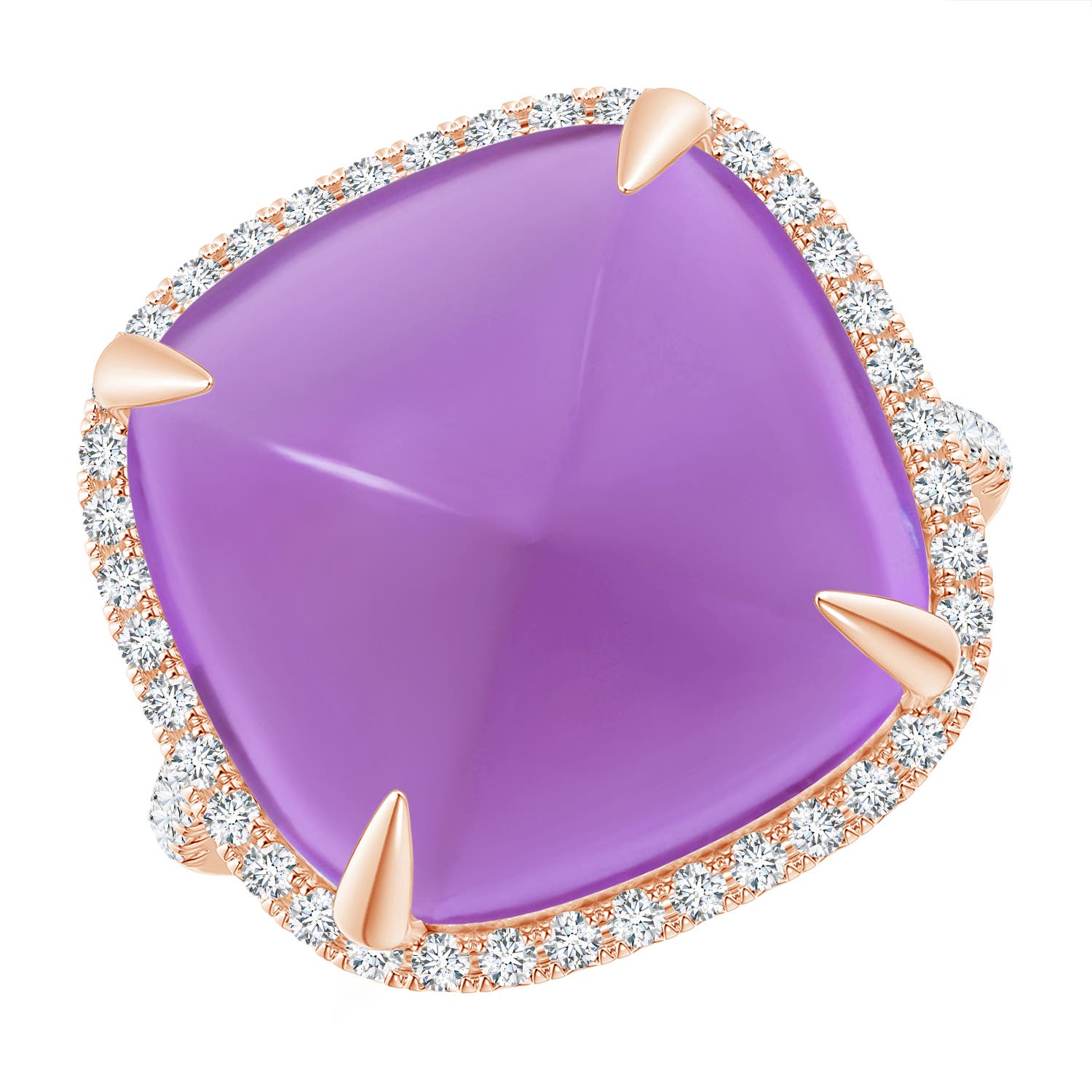 AA - Amethyst / 16.02 CT / 14 KT Rose Gold