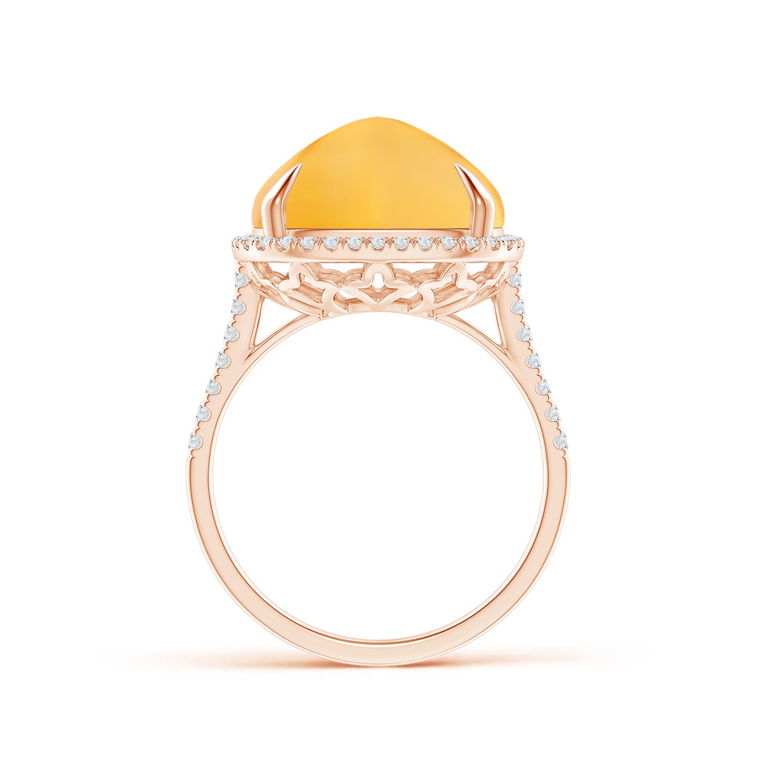 AA - Citrine / 11.65 CT / 14 KT Rose Gold