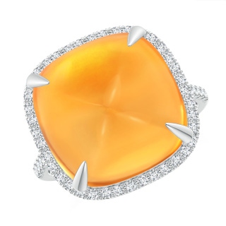 Cushion AAAA Citrine