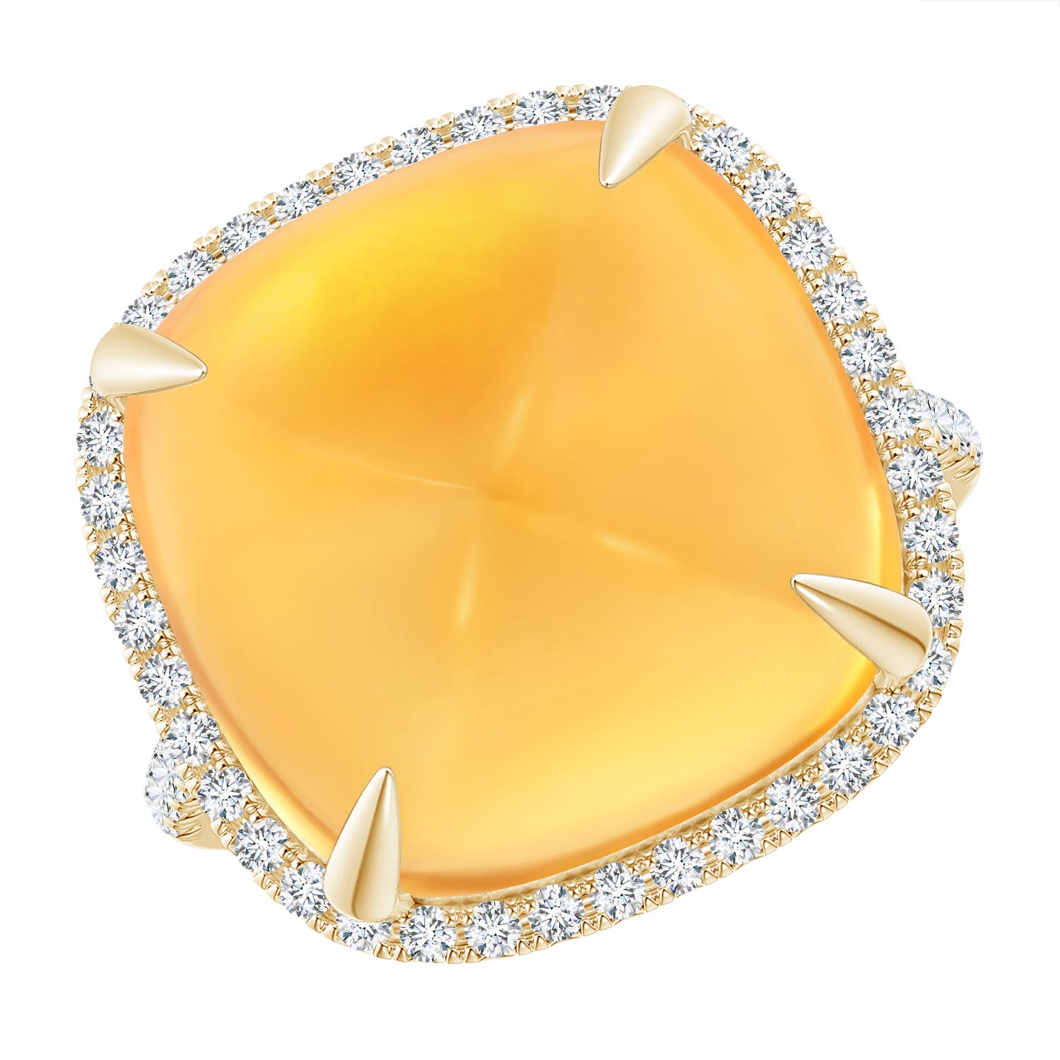 AA - Citrine / 16.02 CT / 14 KT Yellow Gold