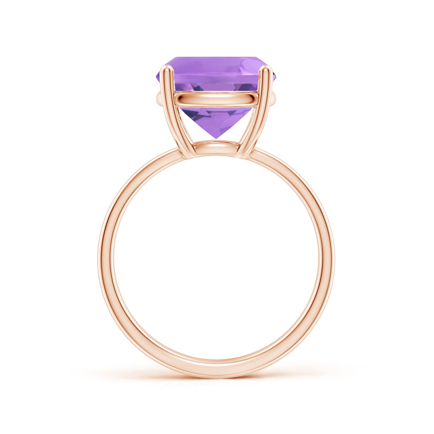 A - Amethyst / 4.6 CT / 14 KT Rose Gold