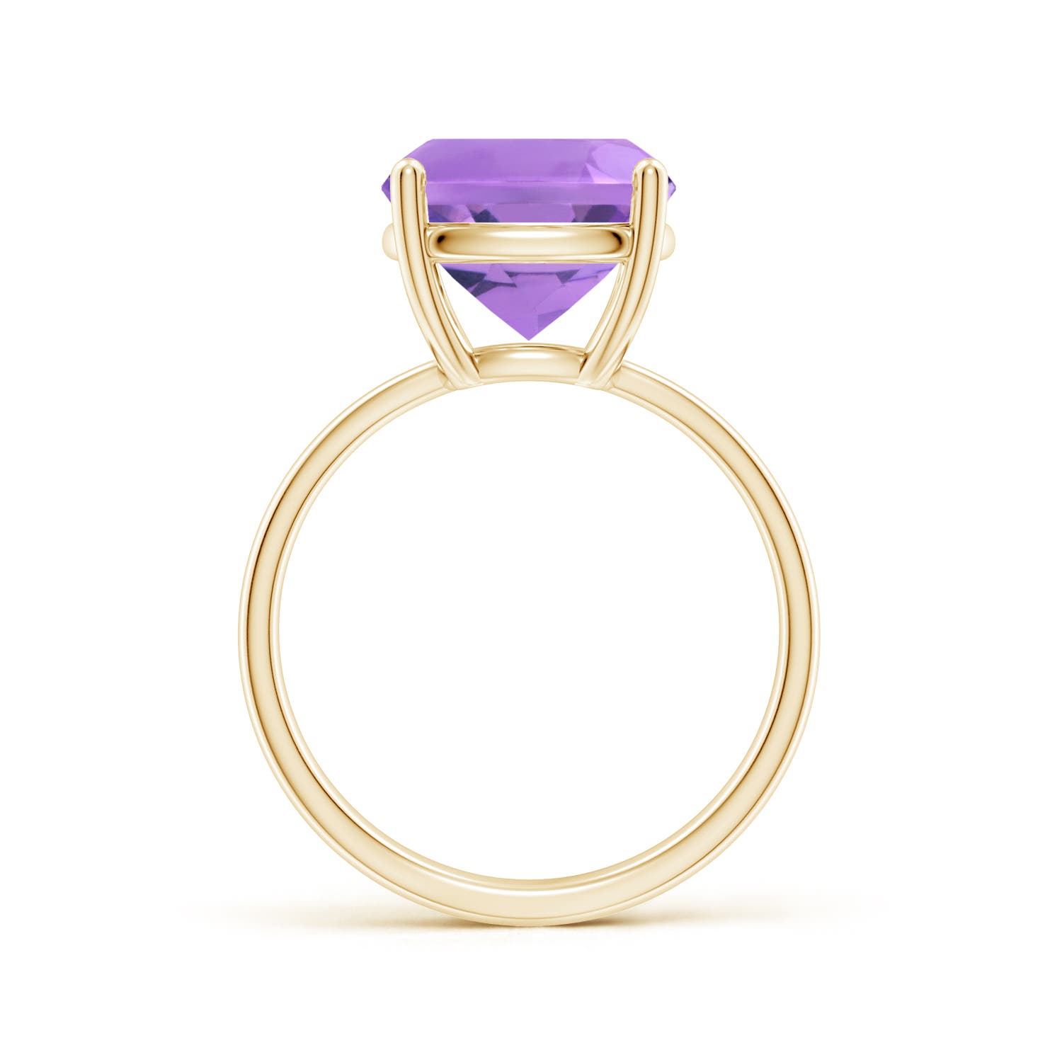 A - Amethyst / 4.6 CT / 14 KT Yellow Gold