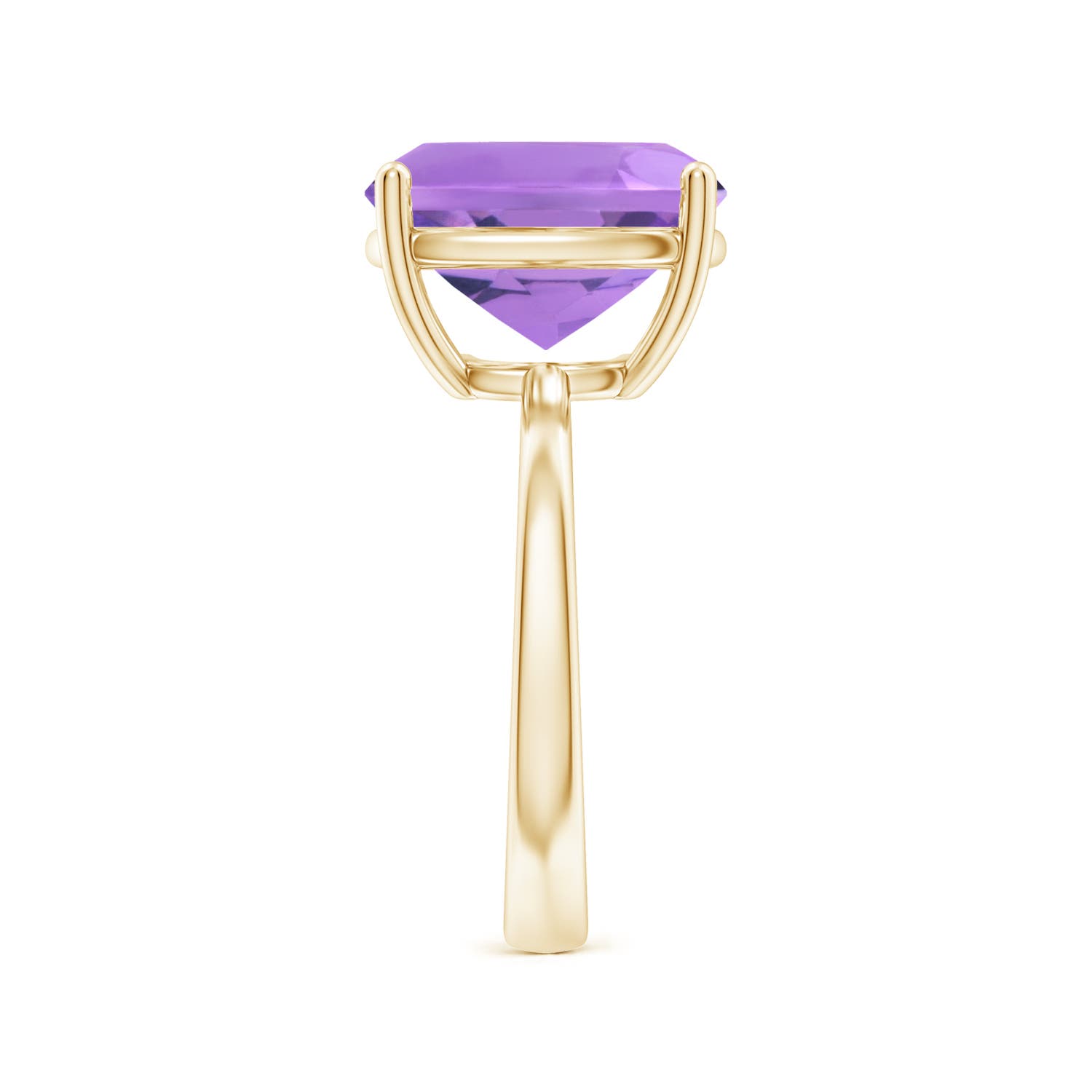 A - Amethyst / 4.6 CT / 14 KT Yellow Gold