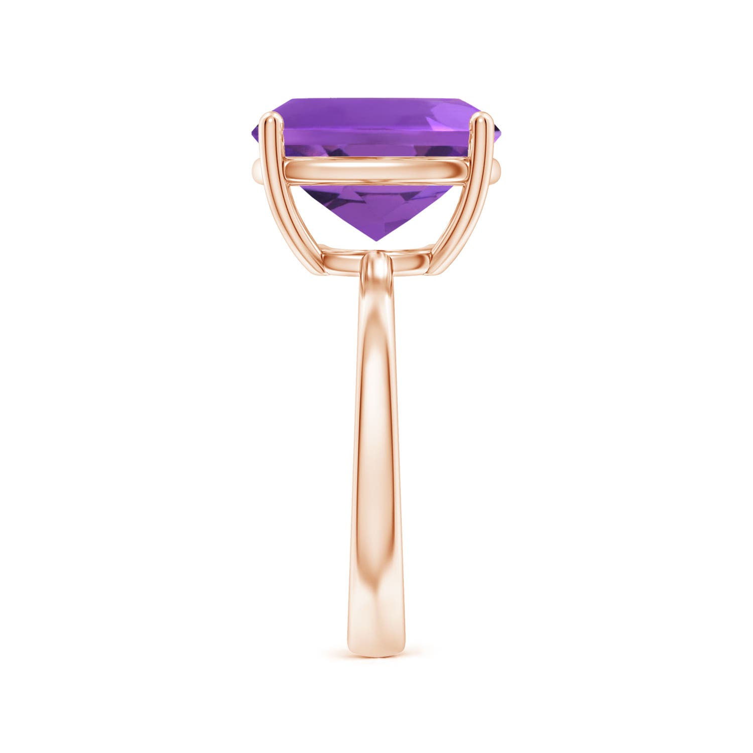 AAA - Amethyst / 4.6 CT / 14 KT Rose Gold