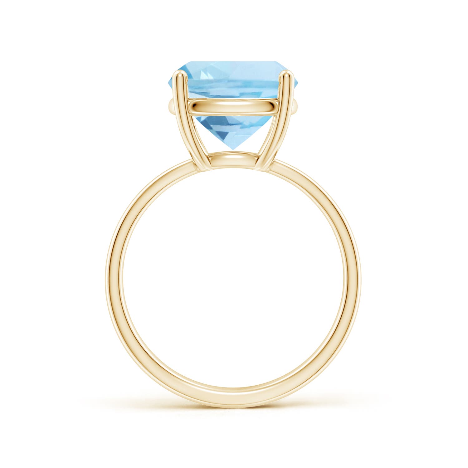 AAA - Aquamarine / 4 CT / 14 KT Yellow Gold