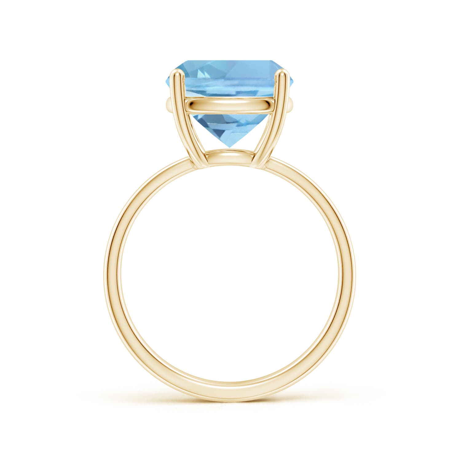 AAAA - Aquamarine / 4 CT / 14 KT Yellow Gold