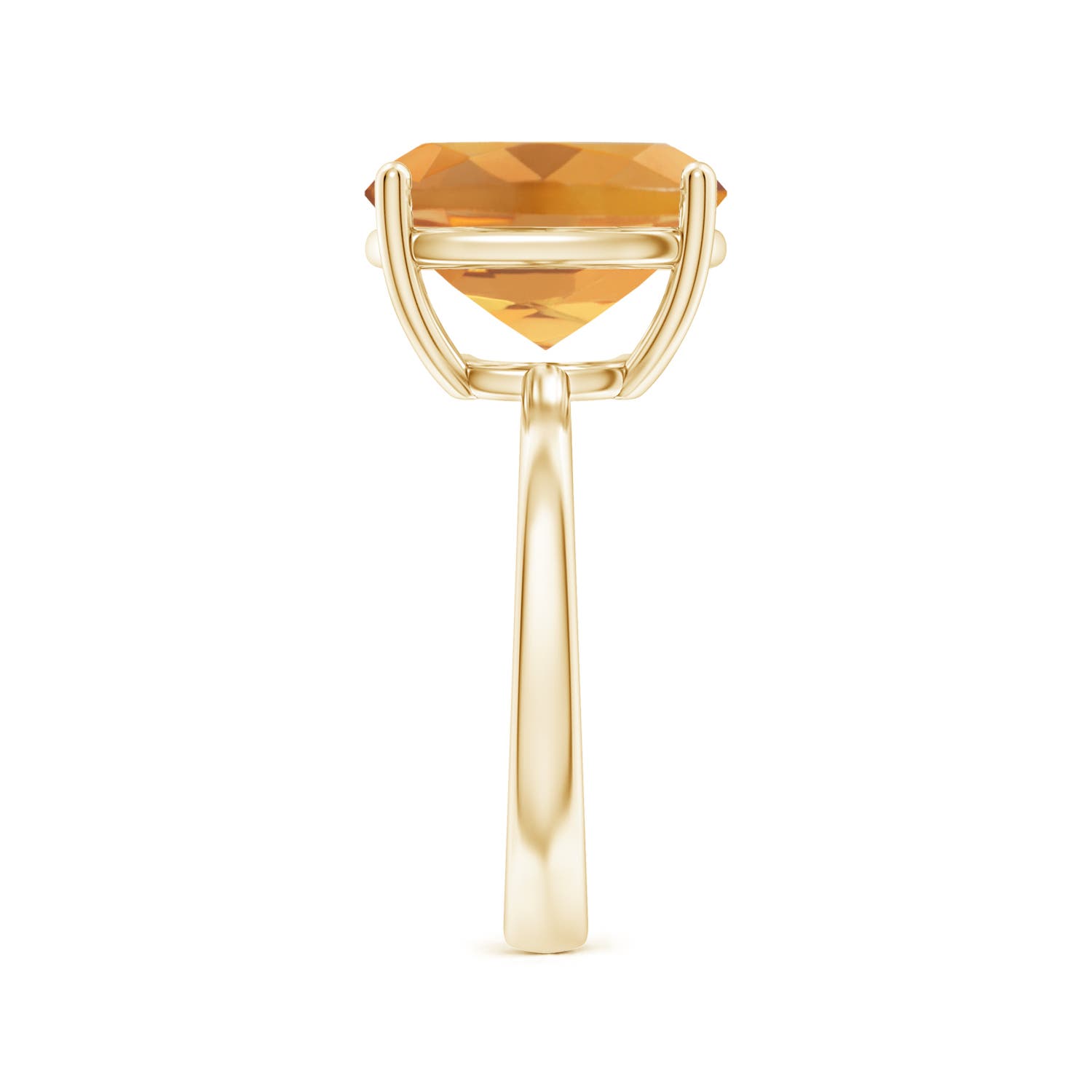 A - Citrine / 4.7 CT / 14 KT Yellow Gold