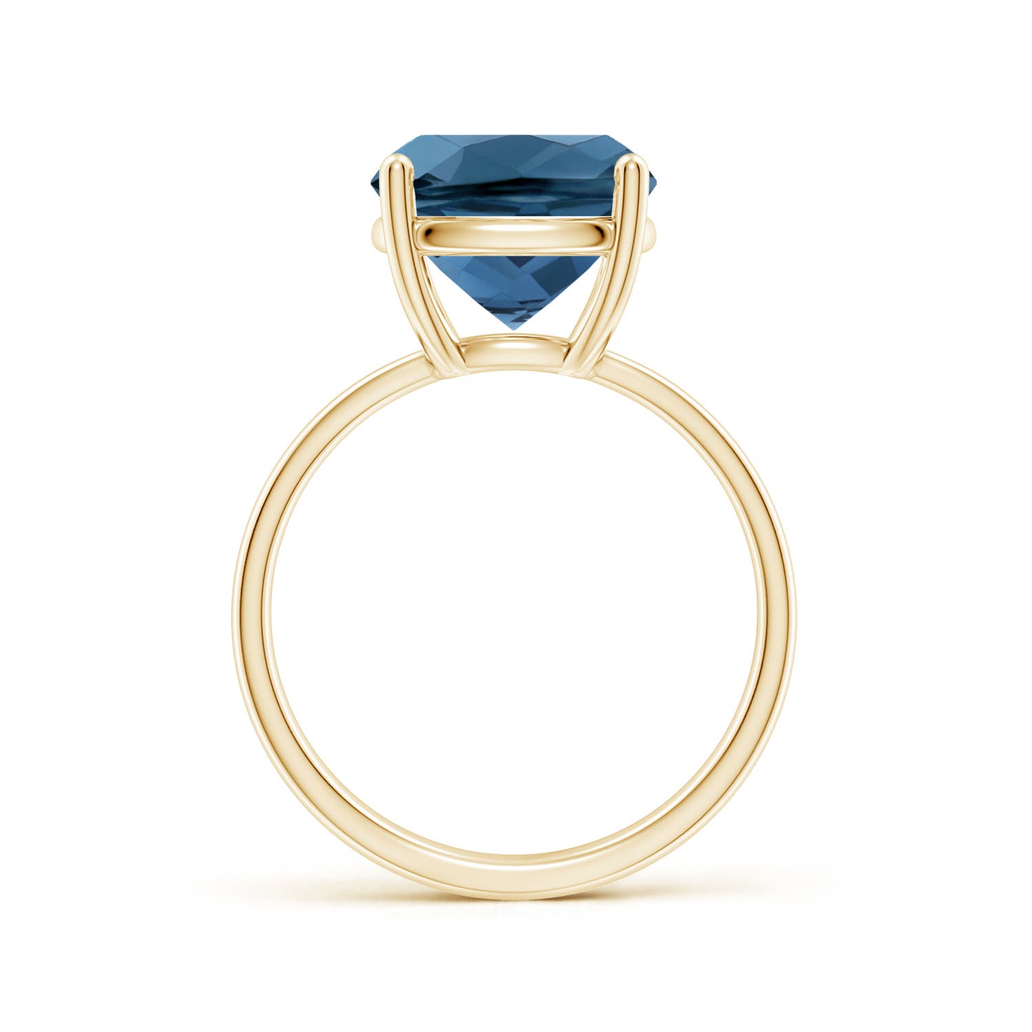 AA - London Blue Topaz / 5.8 CT / 14 KT Yellow Gold