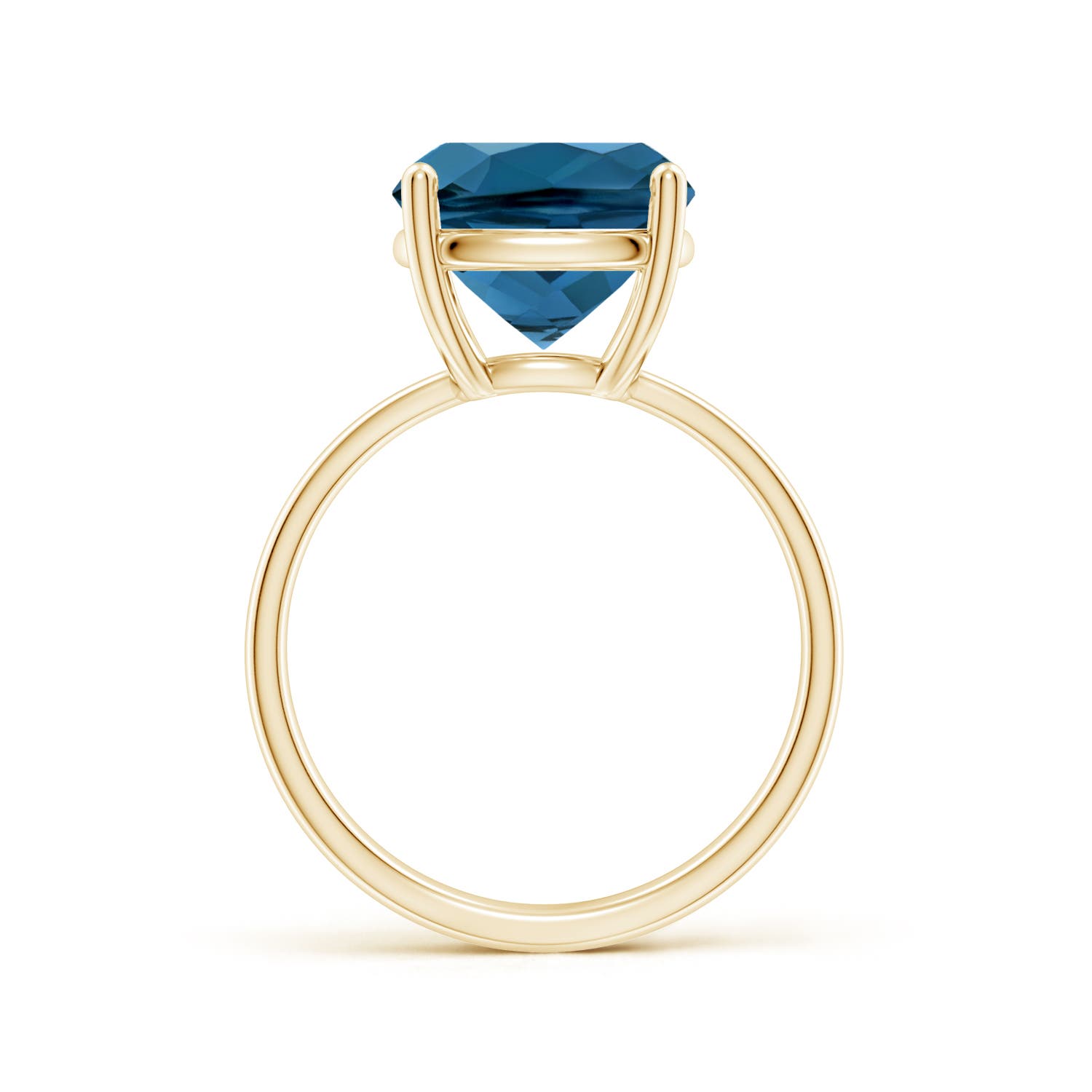 AAA - London Blue Topaz / 5.8 CT / 14 KT Yellow Gold