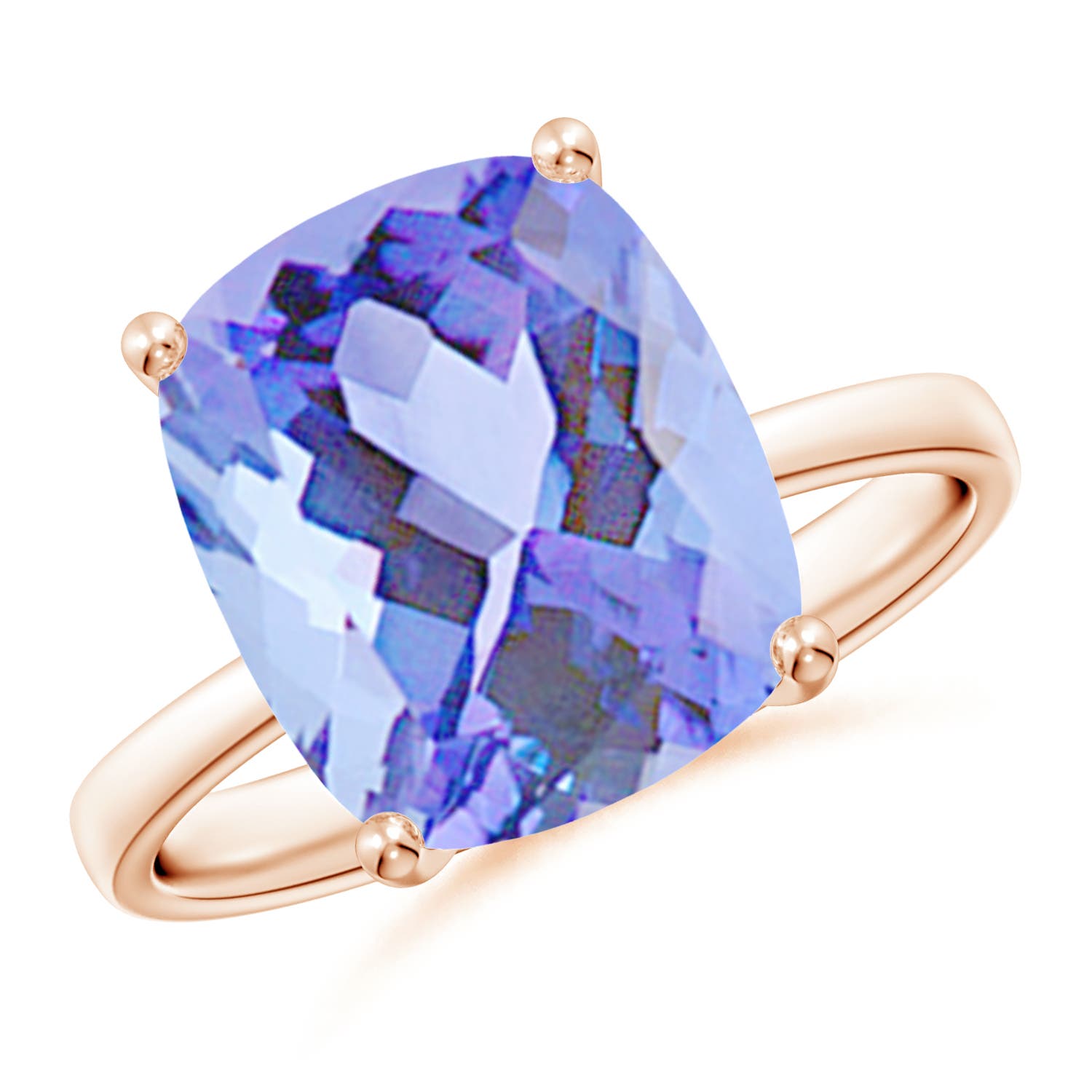 A - Tanzanite / 4.5 CT / 14 KT Rose Gold