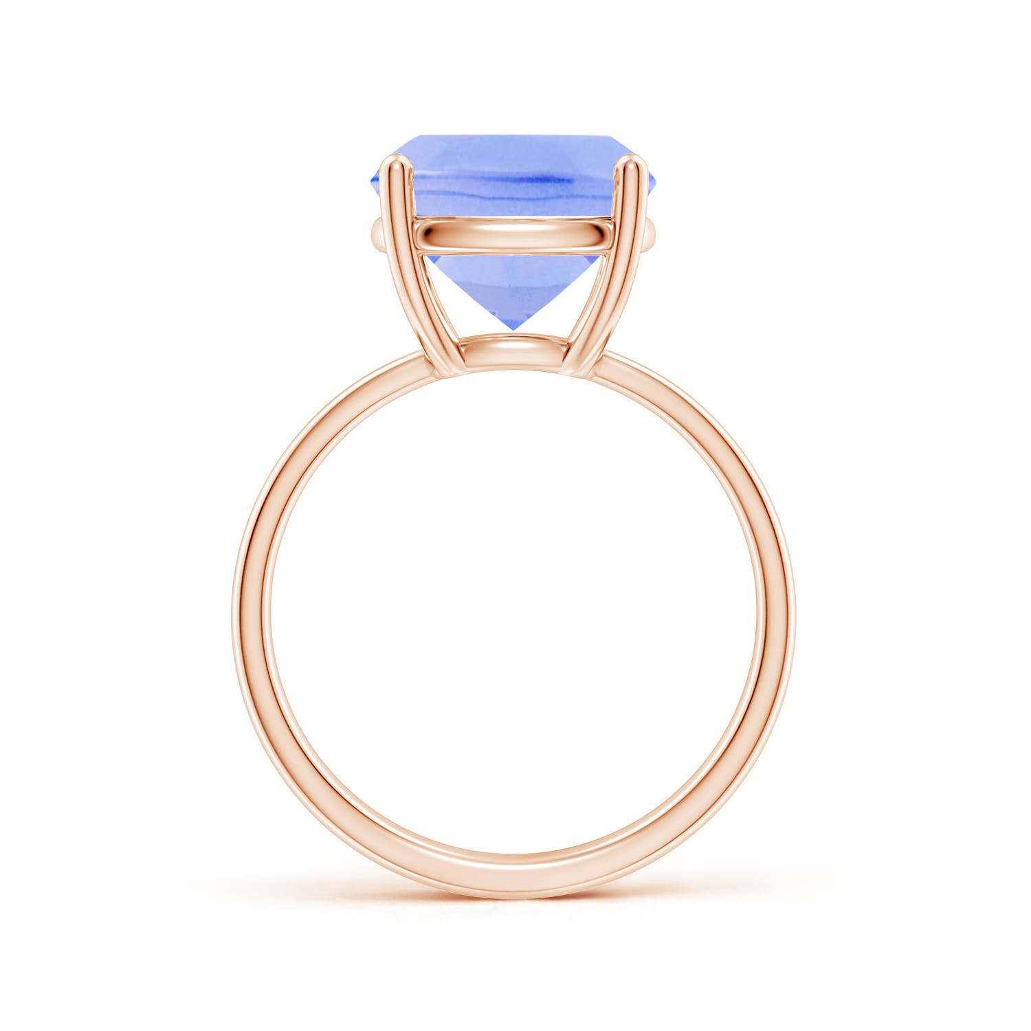 A - Tanzanite / 4.5 CT / 14 KT Rose Gold