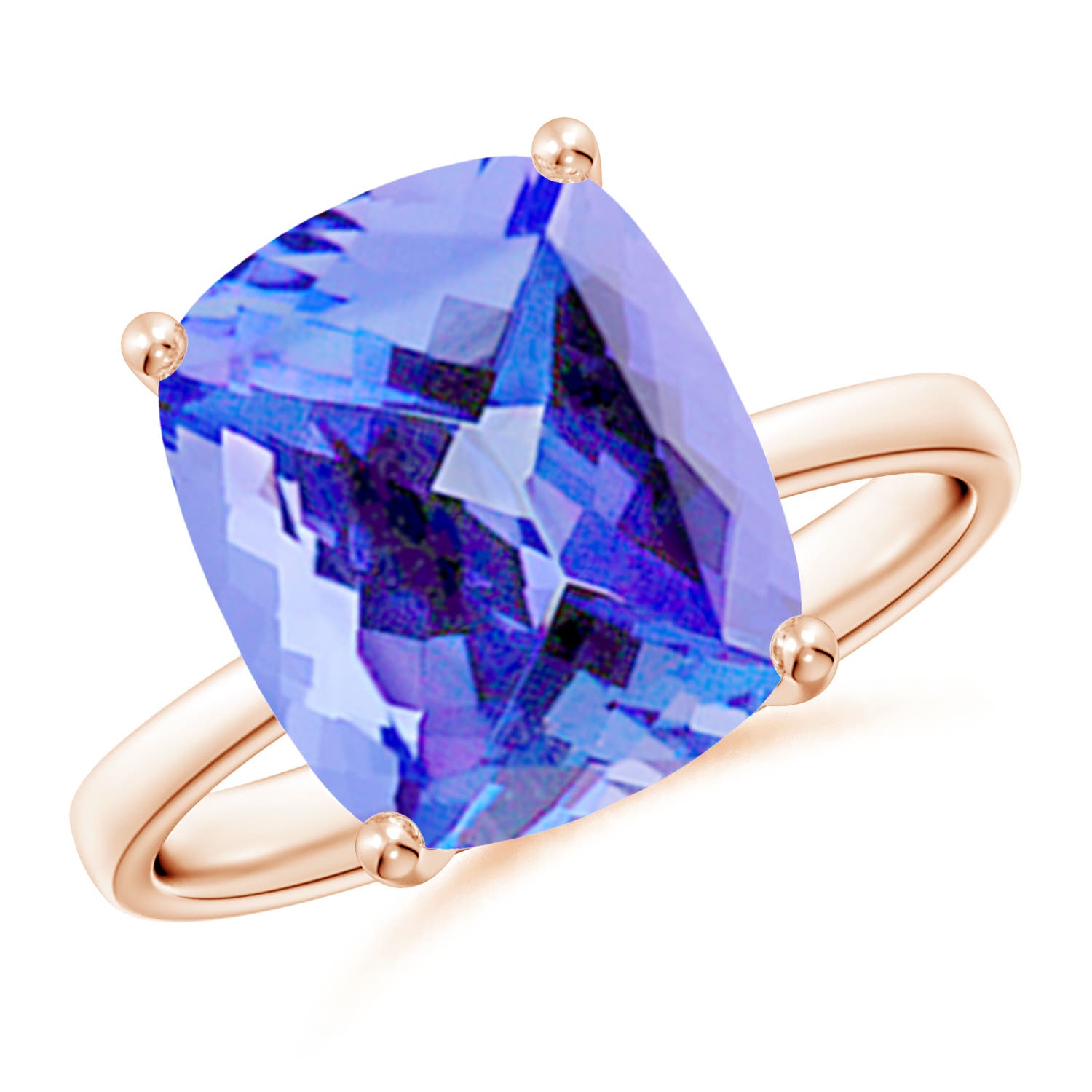 AA - Tanzanite / 4.5 CT / 14 KT Rose Gold