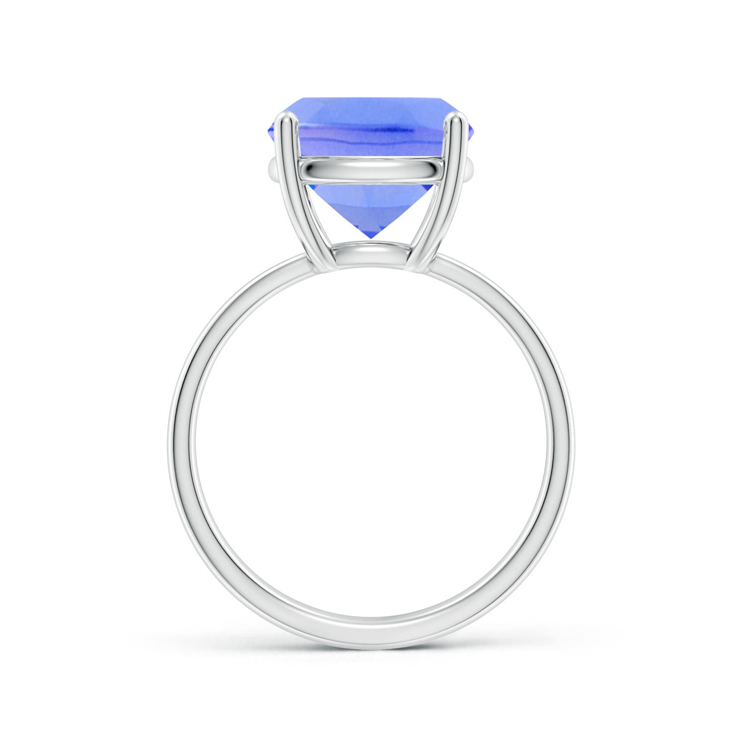 AA - Tanzanite / 4.5 CT / 14 KT White Gold