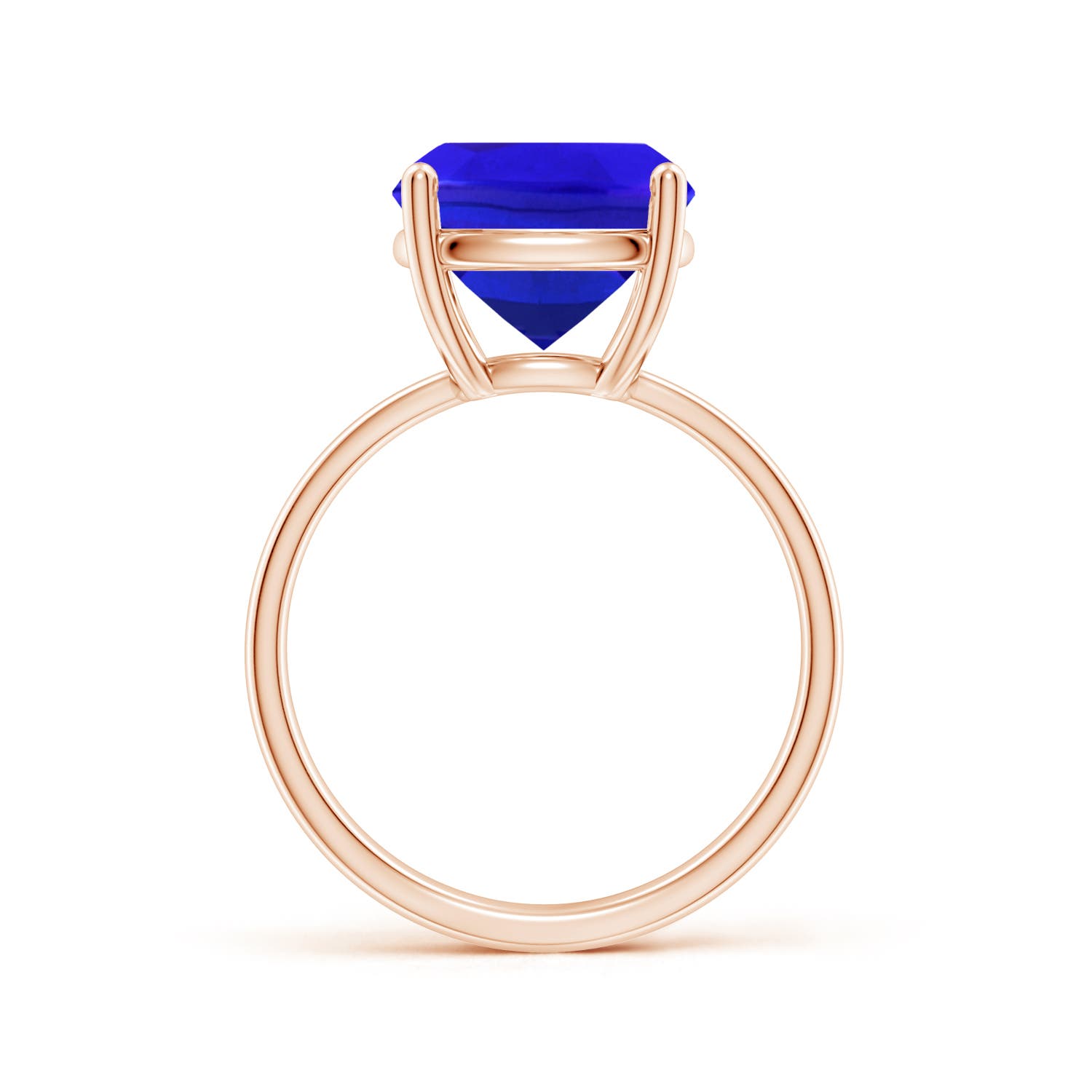 AAA - Tanzanite / 4.5 CT / 14 KT Rose Gold