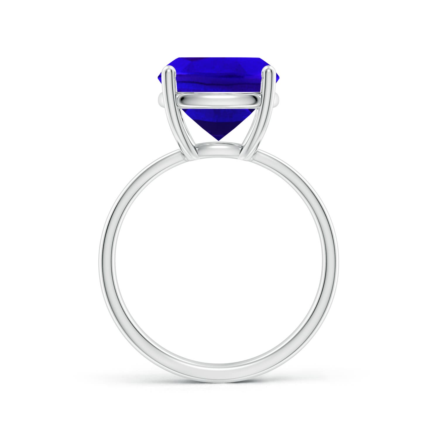 AAAA - Tanzanite / 4.5 CT / 14 KT White Gold