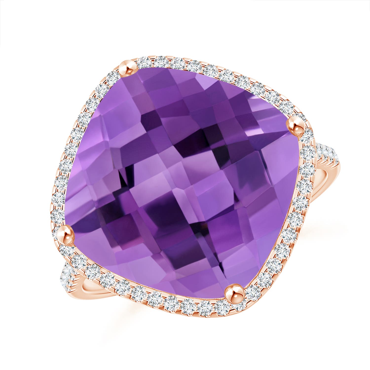 AA - Amethyst / 8.32 CT / 14 KT Rose Gold