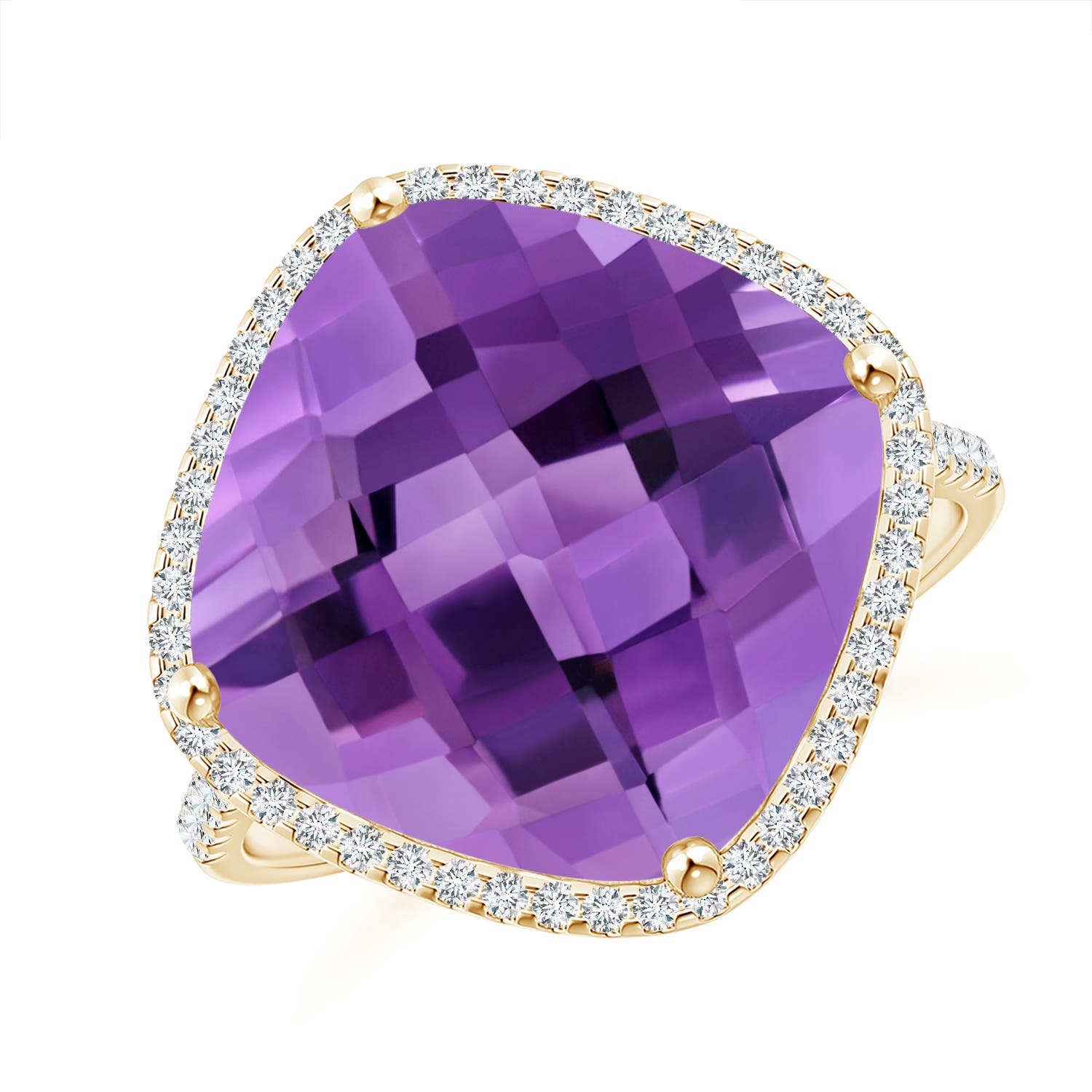 AA - Amethyst / 8.32 CT / 14 KT Yellow Gold