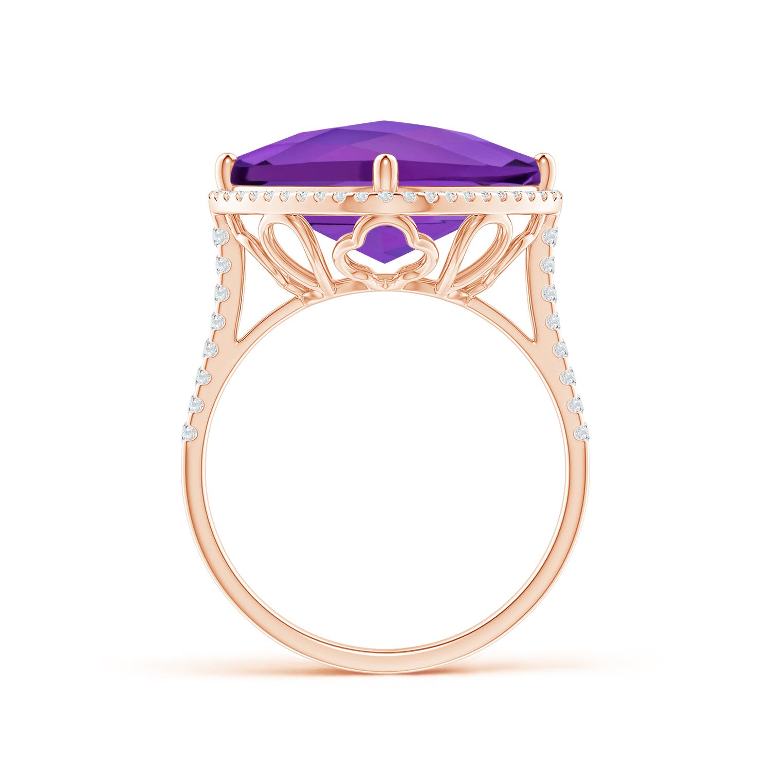 AAA - Amethyst / 8.32 CT / 14 KT Rose Gold