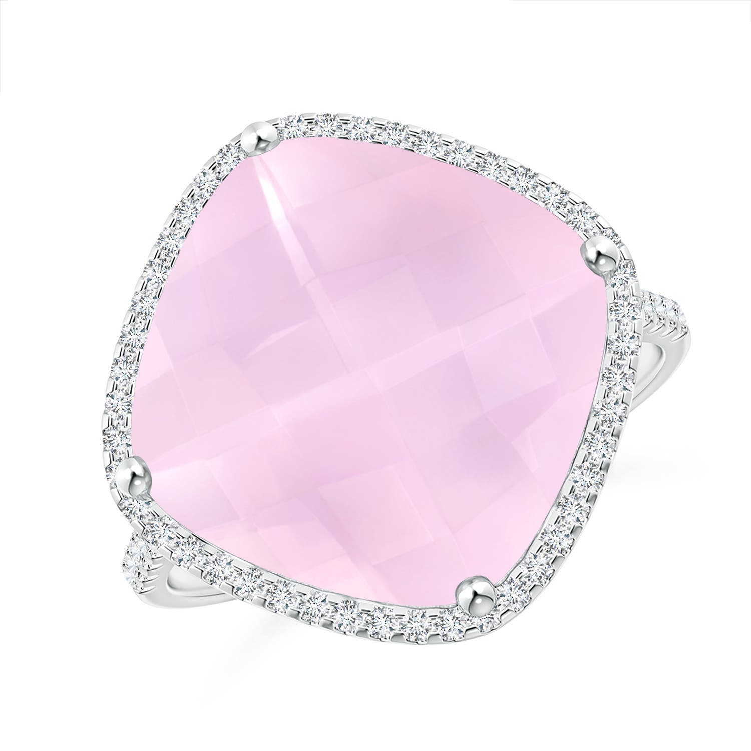 Shop Rose Quartz Rings for Women | Angara