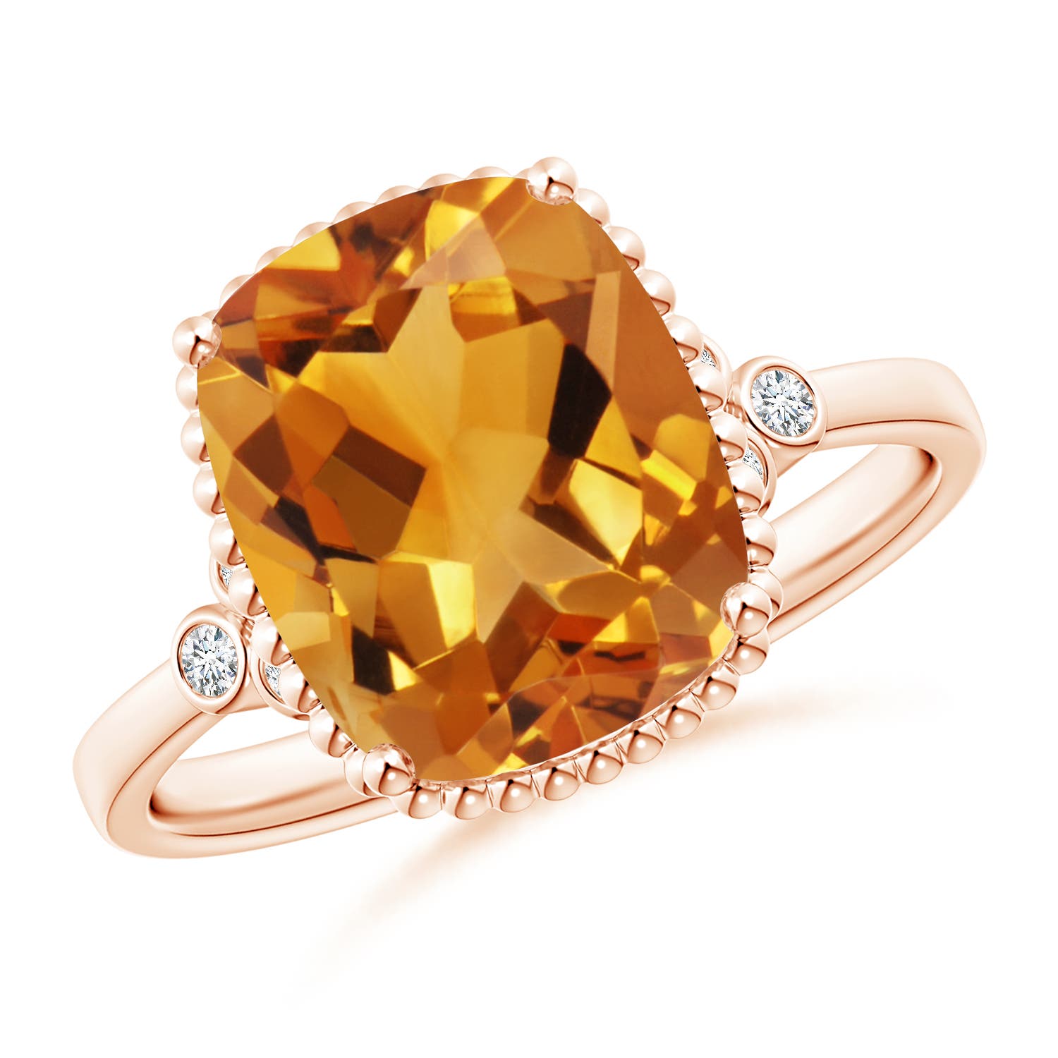 AA - Citrine / 3.78 CT / 14 KT Rose Gold