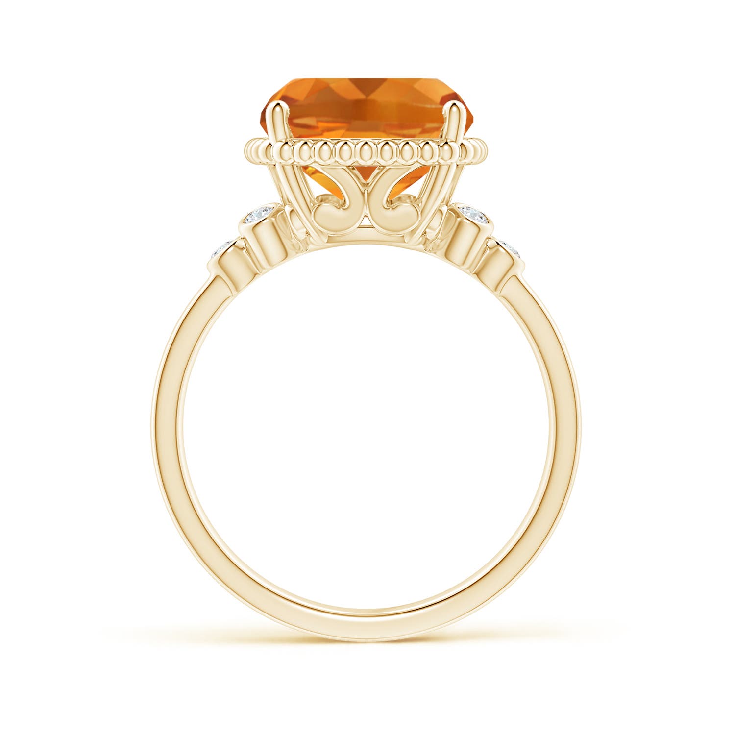 AAA - Citrine / 4.81 CT / 14 KT Yellow Gold