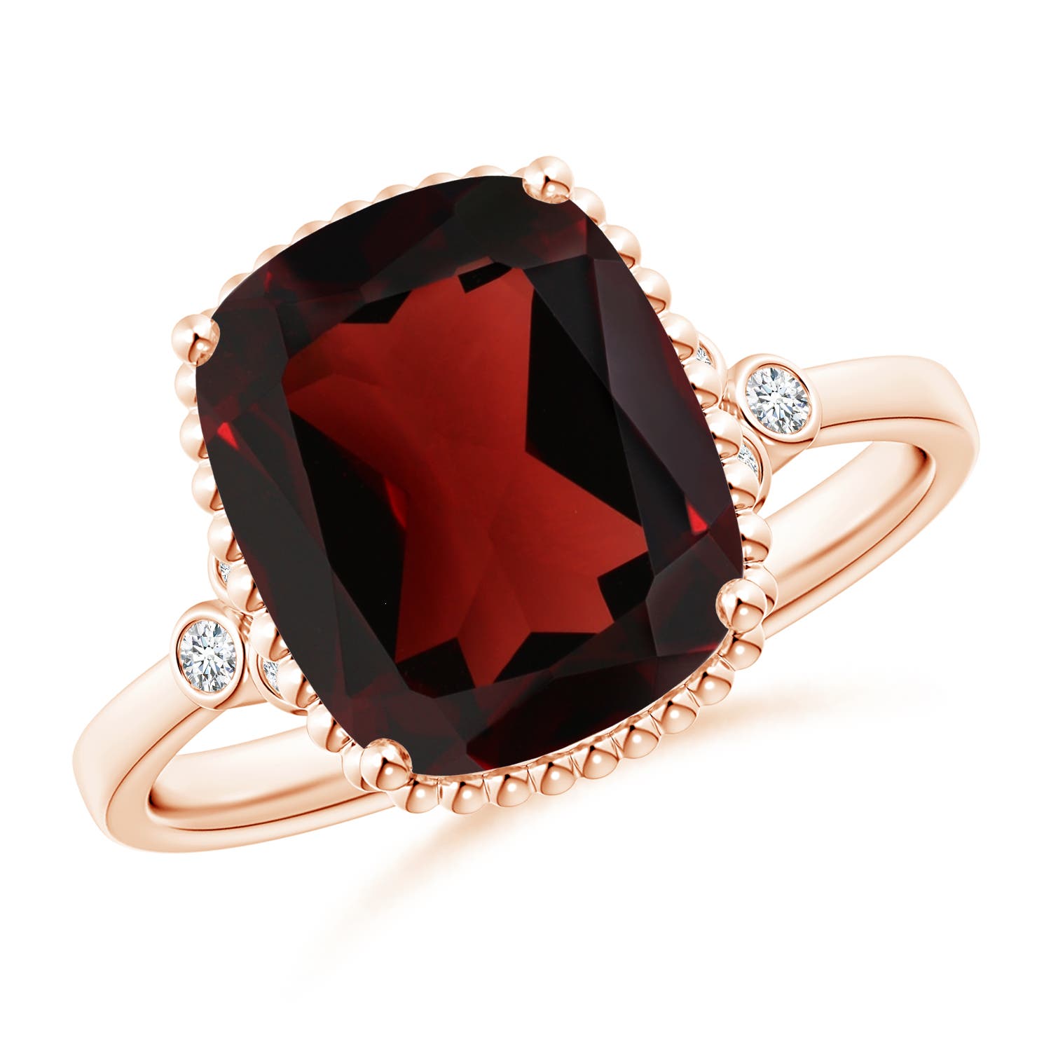 AA - Garnet / 4.58 CT / 14 KT Rose Gold