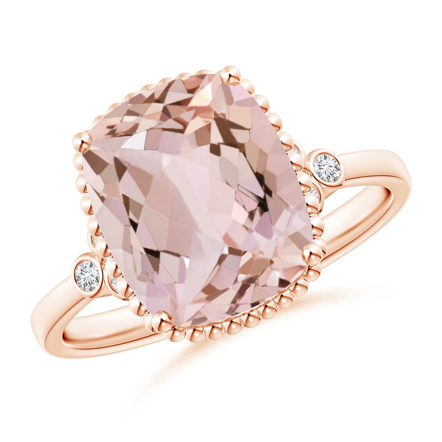 AA - Morganite / 3.98 CT / 14 KT Rose Gold