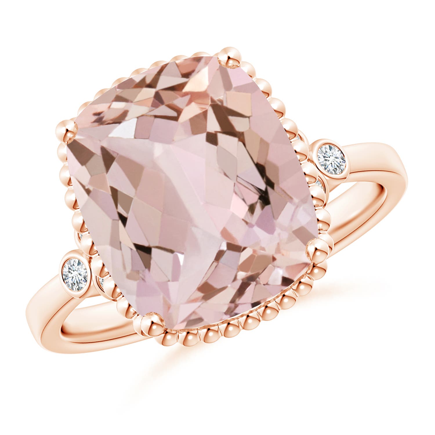 AA - Morganite / 4.11 CT / 14 KT Rose Gold