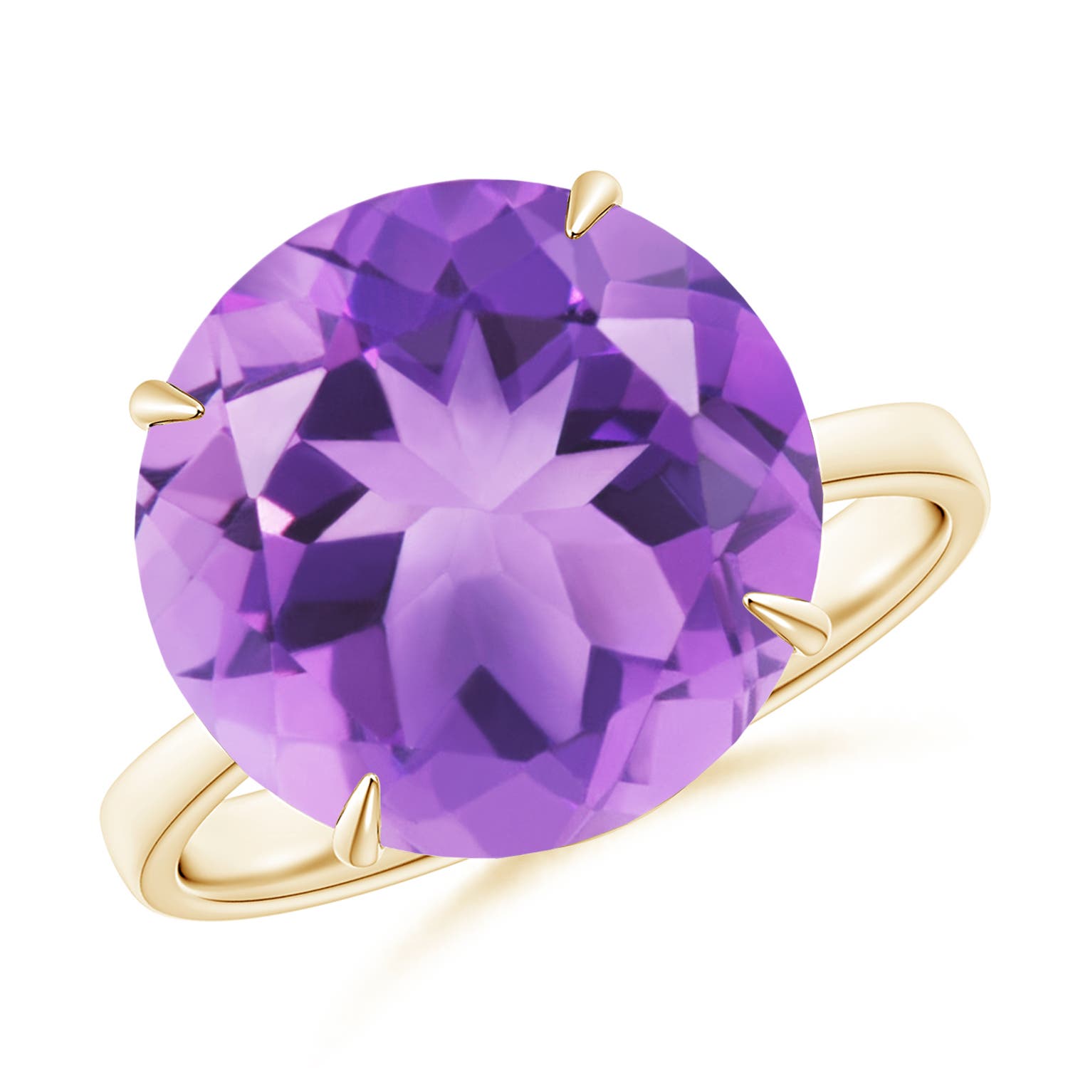 A- Amethyst / 7.2 CT / 14 KT Yellow Gold