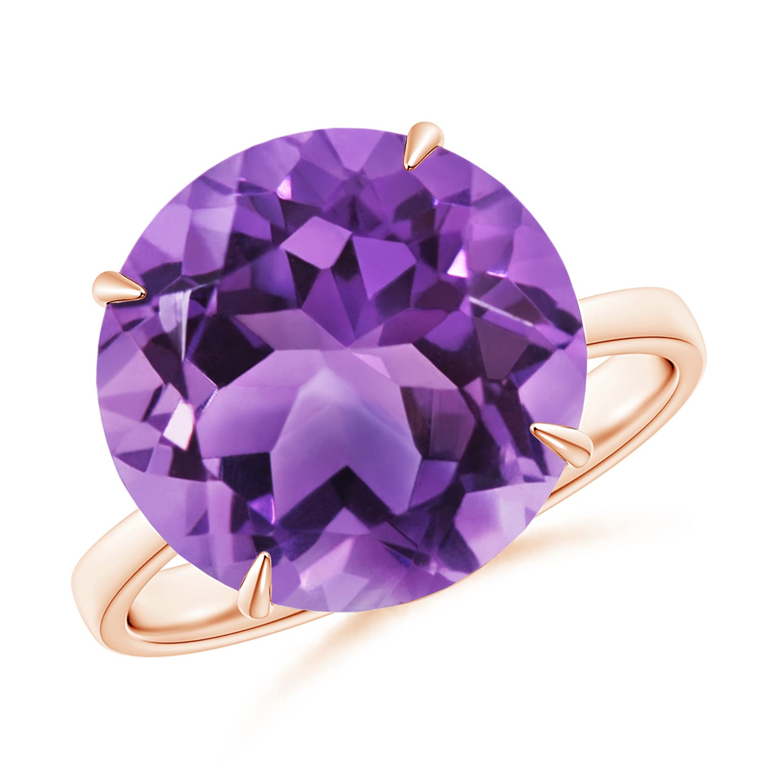 AA- Amethyst / 7.2 CT / 14 KT Rose Gold