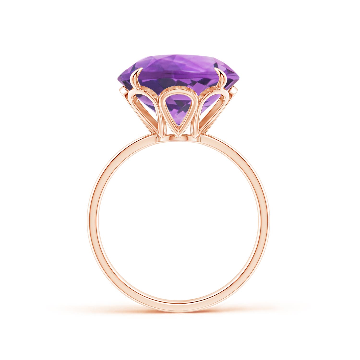 AA - Amethyst / 7.2 CT / 14 KT Rose Gold
