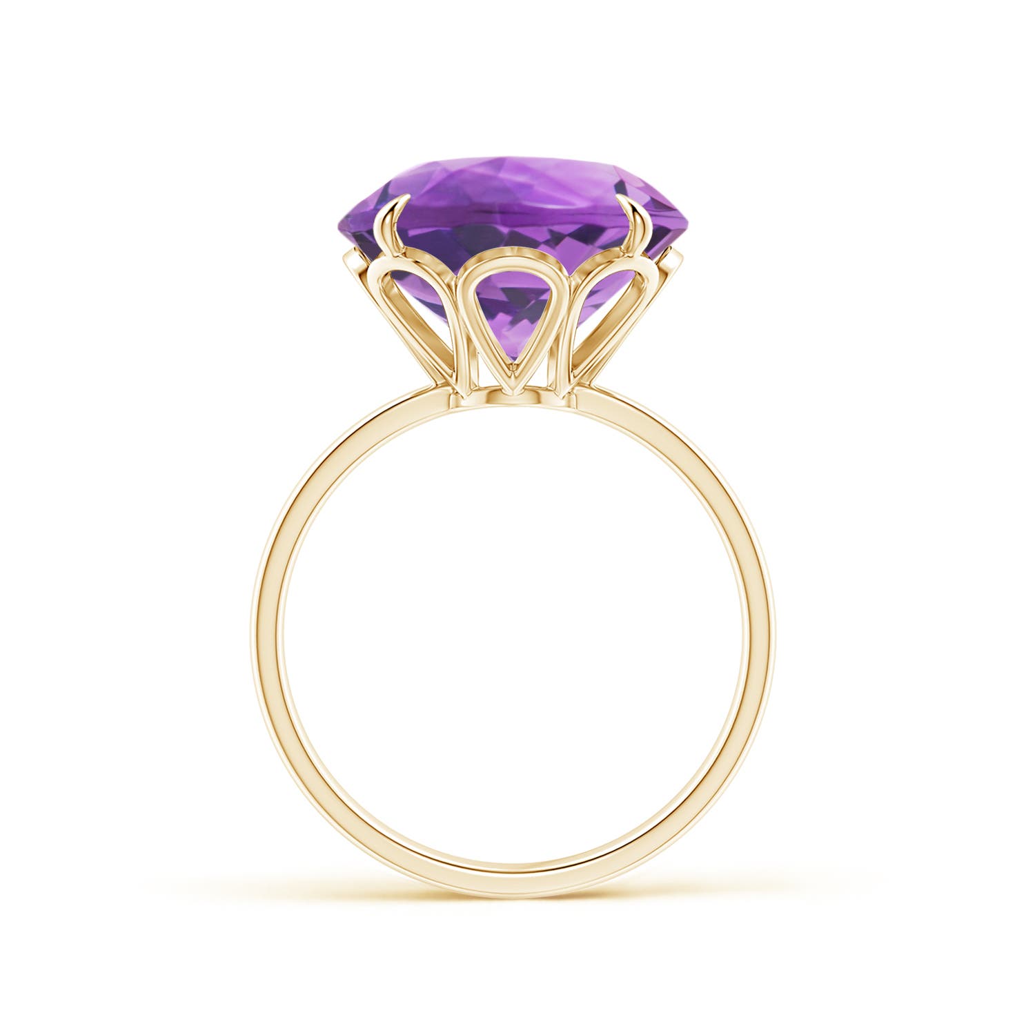 AA - Amethyst / 7.2 CT / 14 KT Yellow Gold