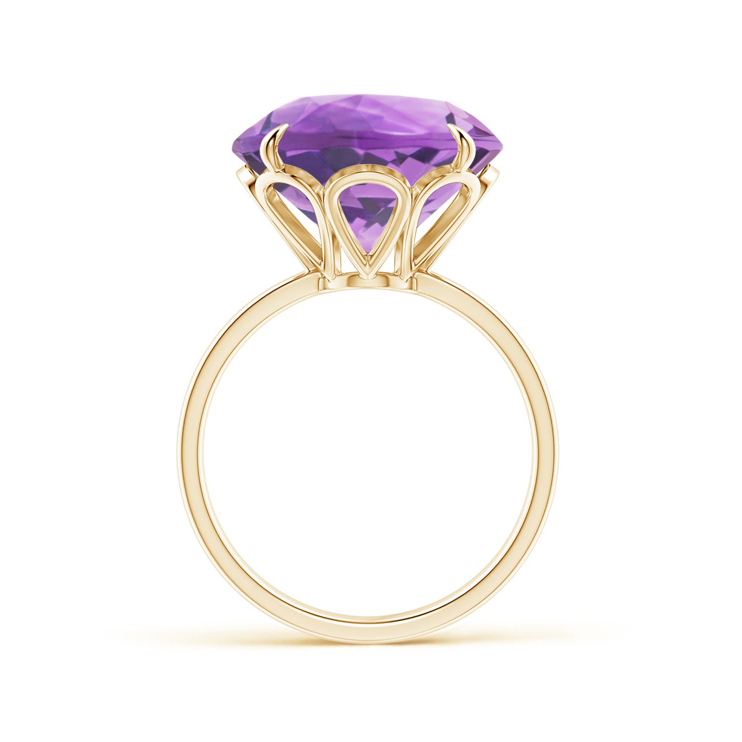 A- Amethyst / 8.5 CT / 14 KT Yellow Gold