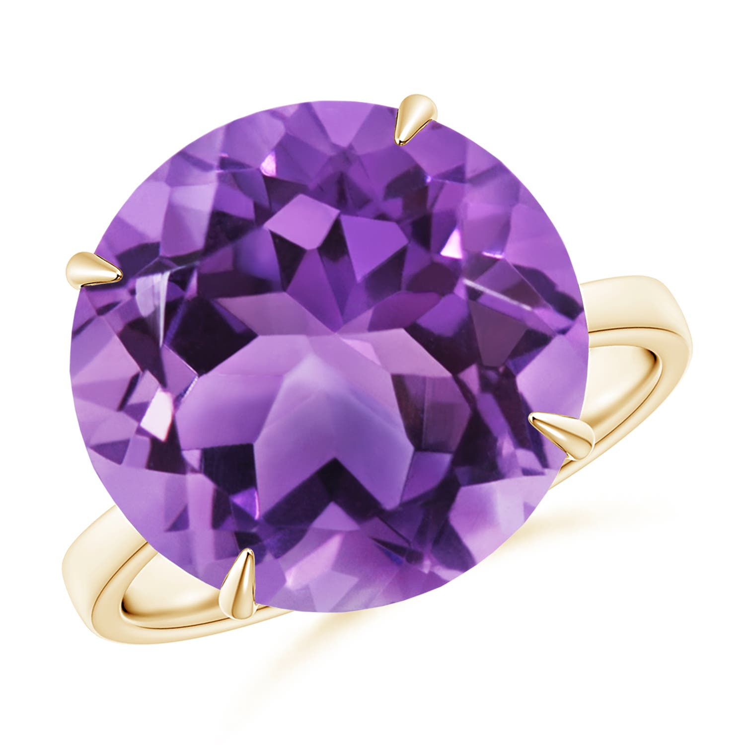 AA - Amethyst / 8.5 CT / 14 KT Yellow Gold