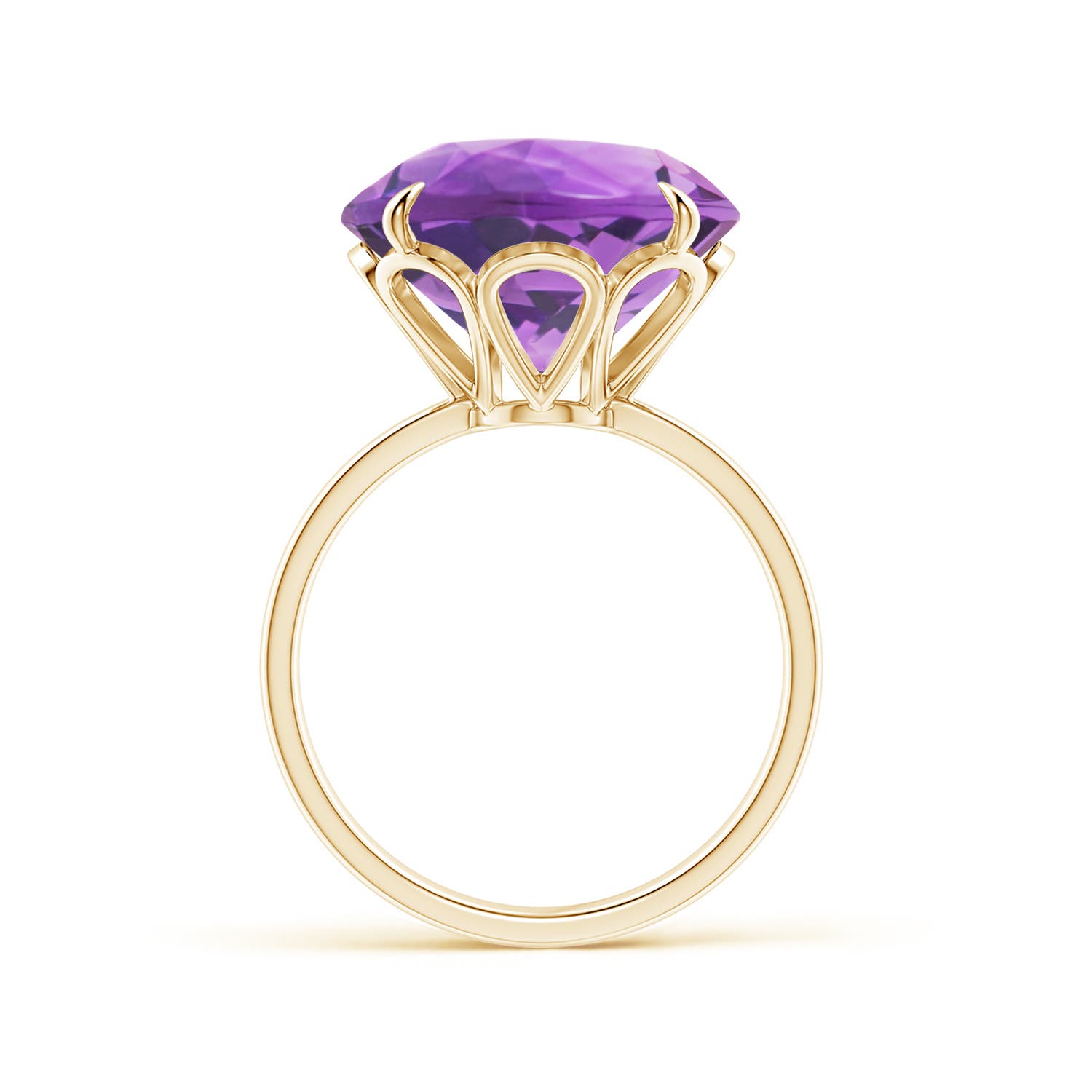 AA - Amethyst / 8.5 CT / 14 KT Yellow Gold