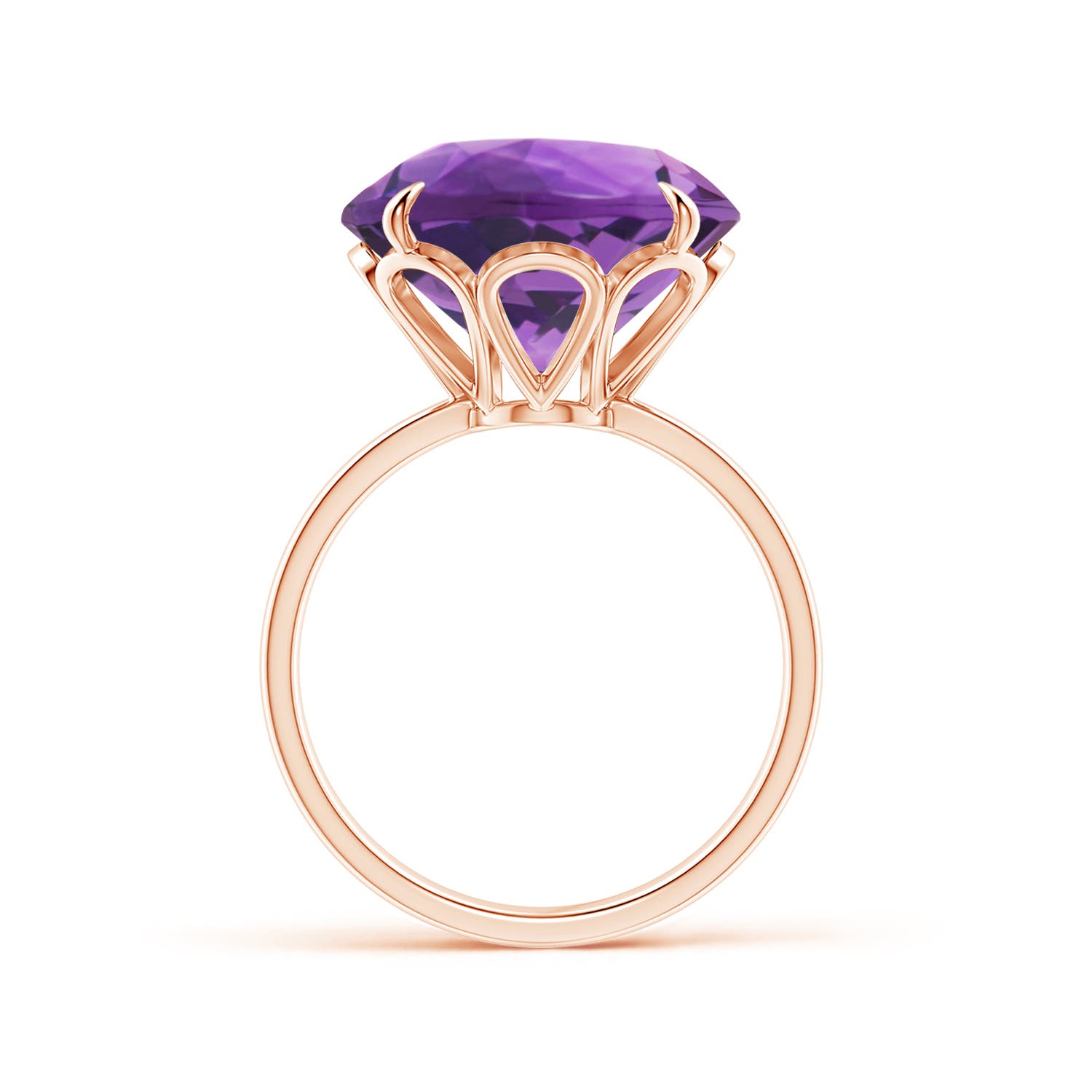 AAA - Amethyst / 8.5 CT / 14 KT Rose Gold