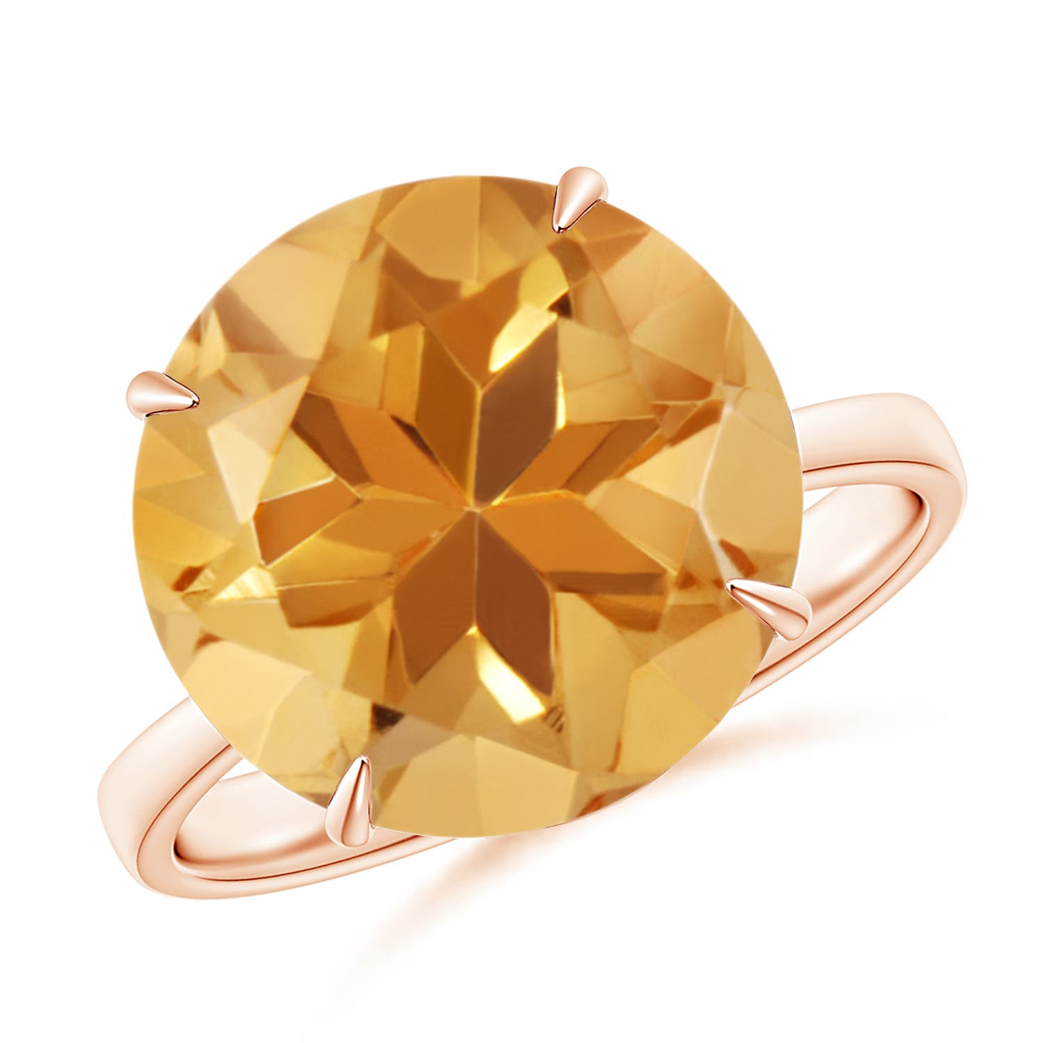 A - Citrine / 7.2 CT / 14 KT Rose Gold