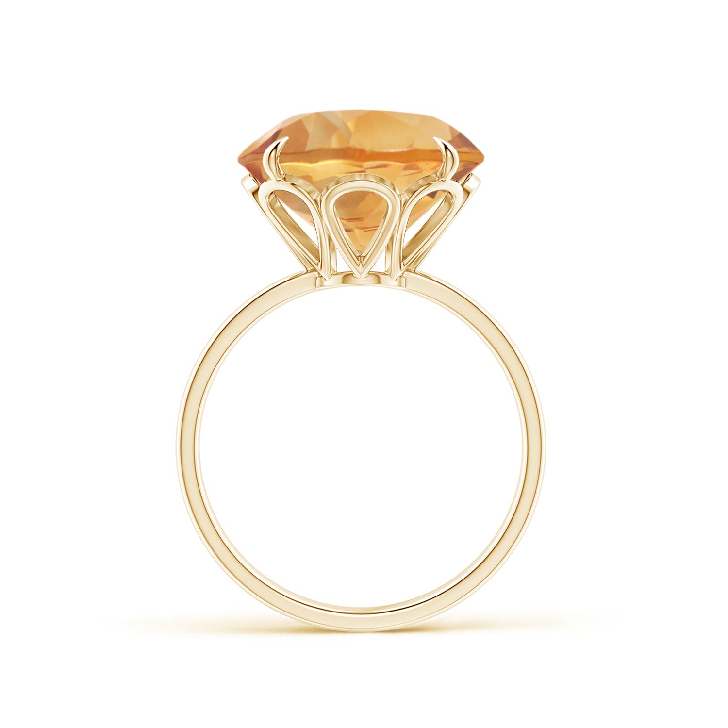 A - Citrine / 7.2 CT / 14 KT Yellow Gold