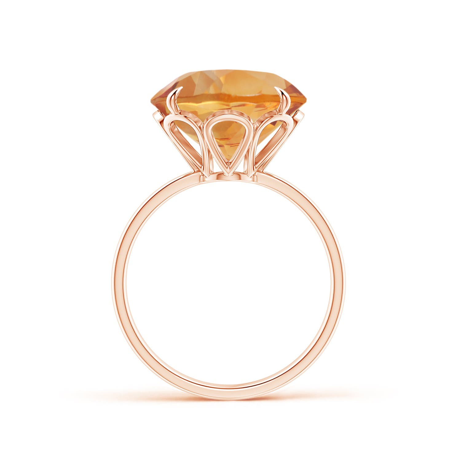 AA - Citrine / 7.2 CT / 14 KT Rose Gold