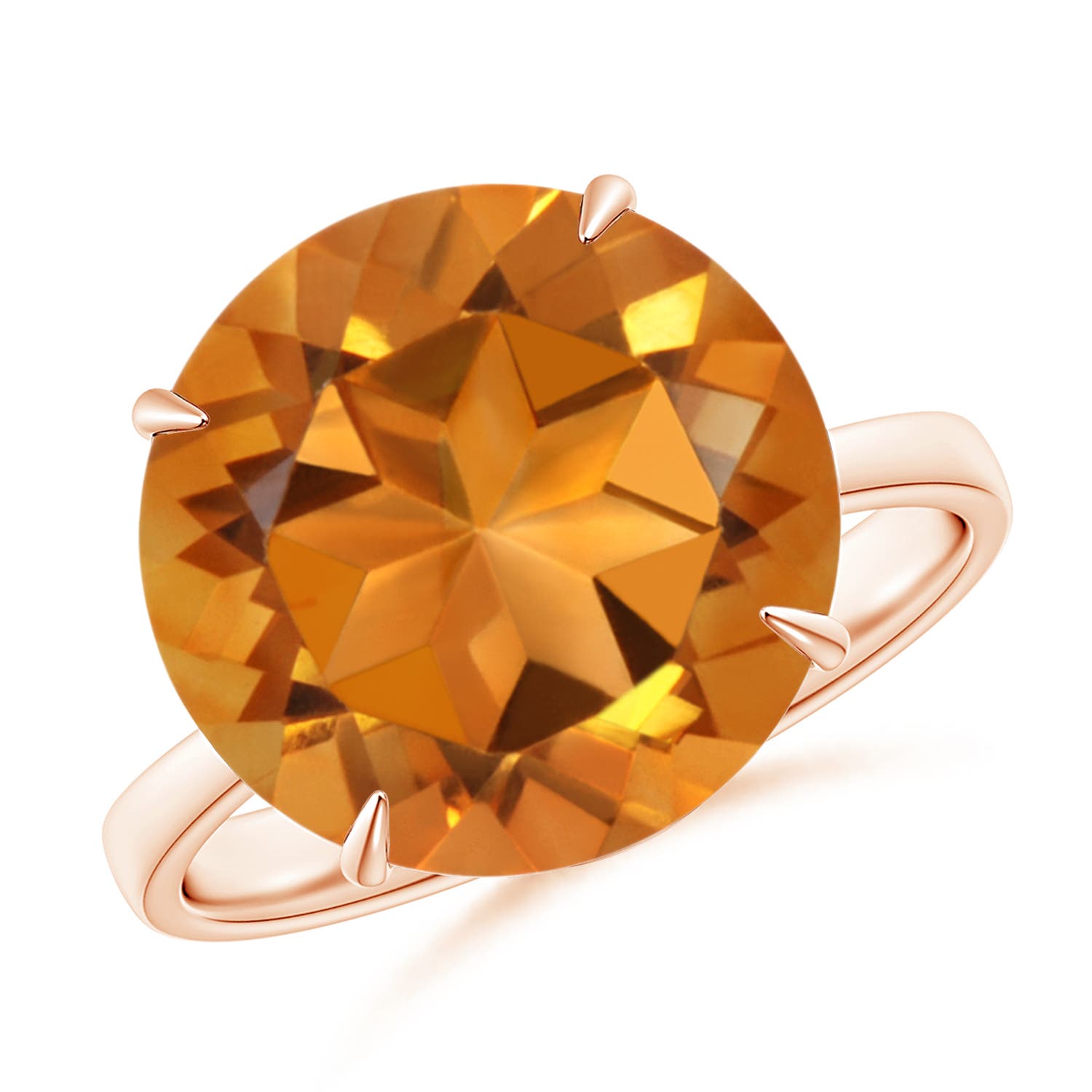 AAA - Citrine / 7.2 CT / 14 KT Rose Gold