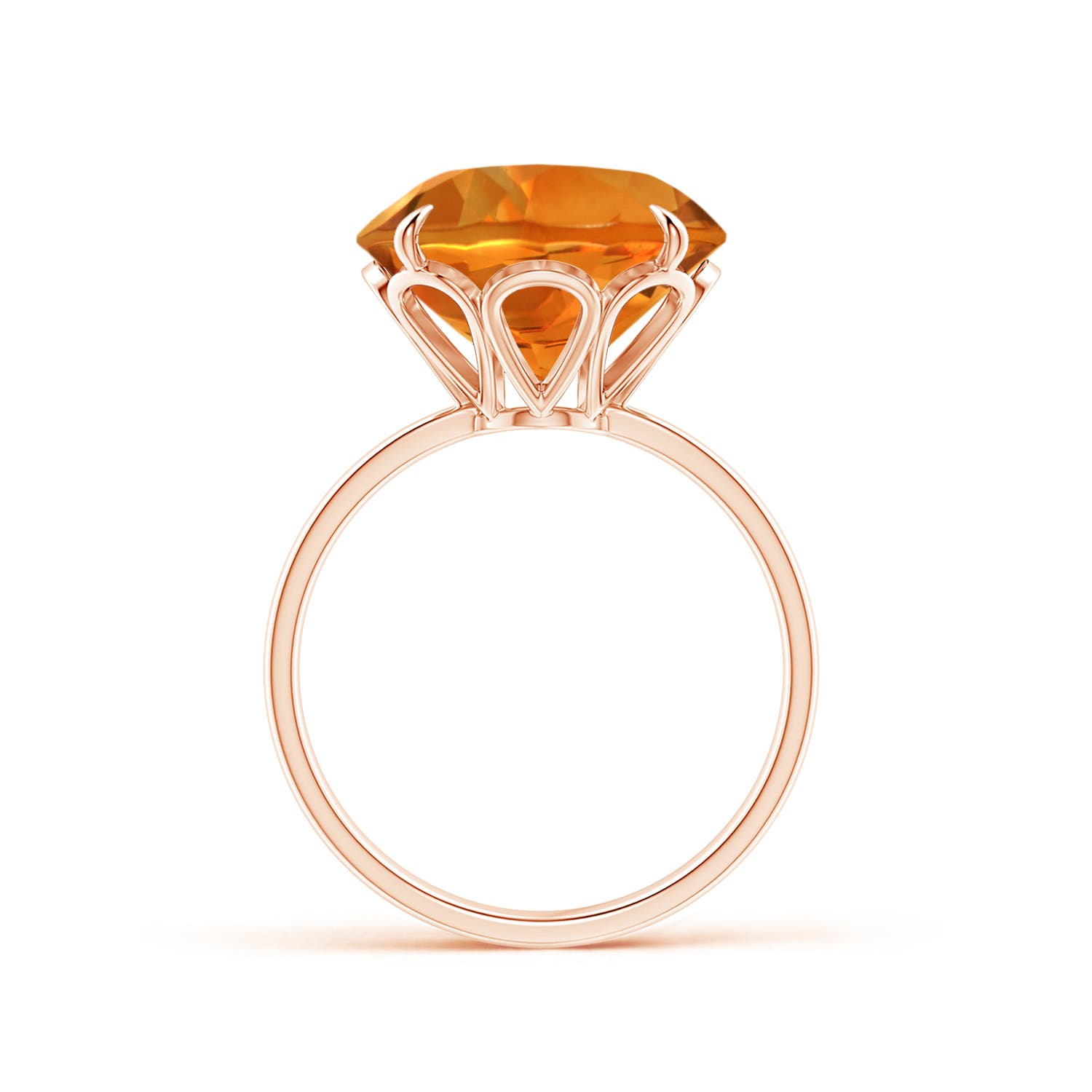 AAAA - Citrine / 7.2 CT / 14 KT Rose Gold