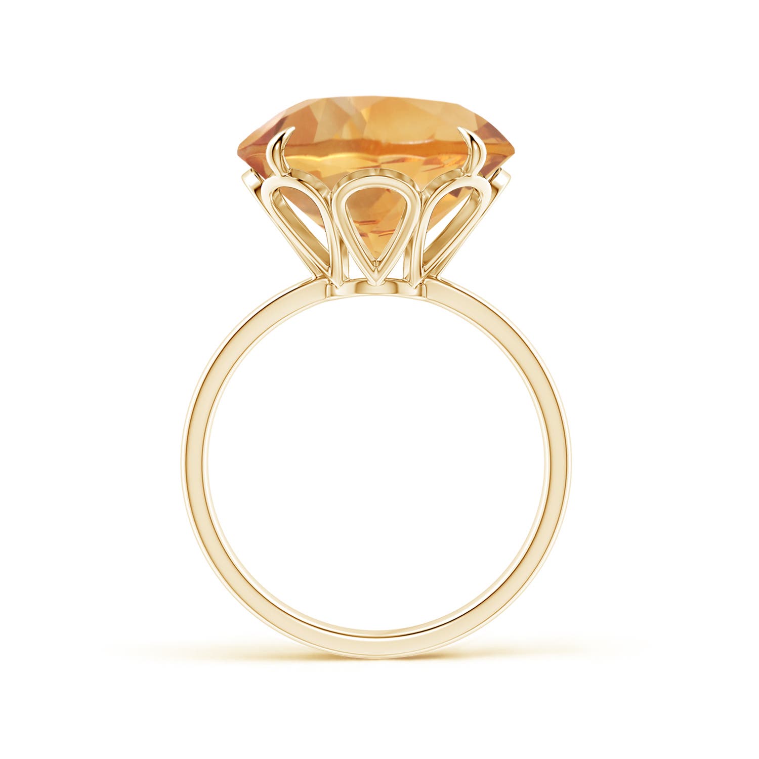 A - Citrine / 9 CT / 14 KT Yellow Gold