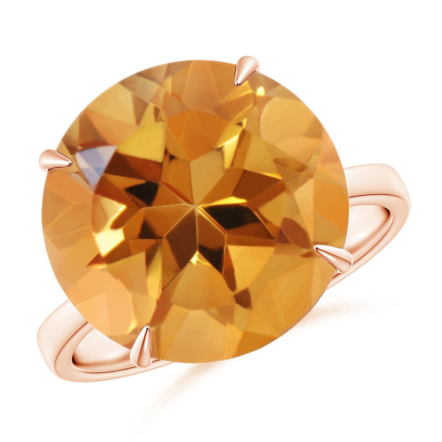 AA - Citrine / 9 CT / 14 KT Rose Gold