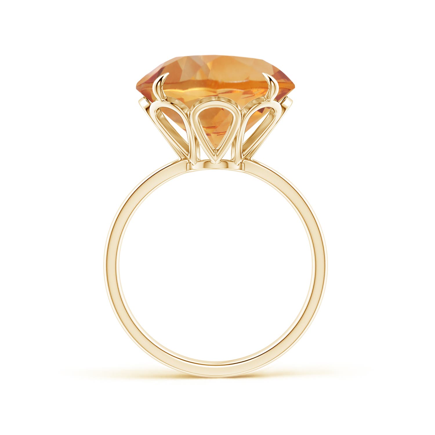 AA - Citrine / 9 CT / 14 KT Yellow Gold