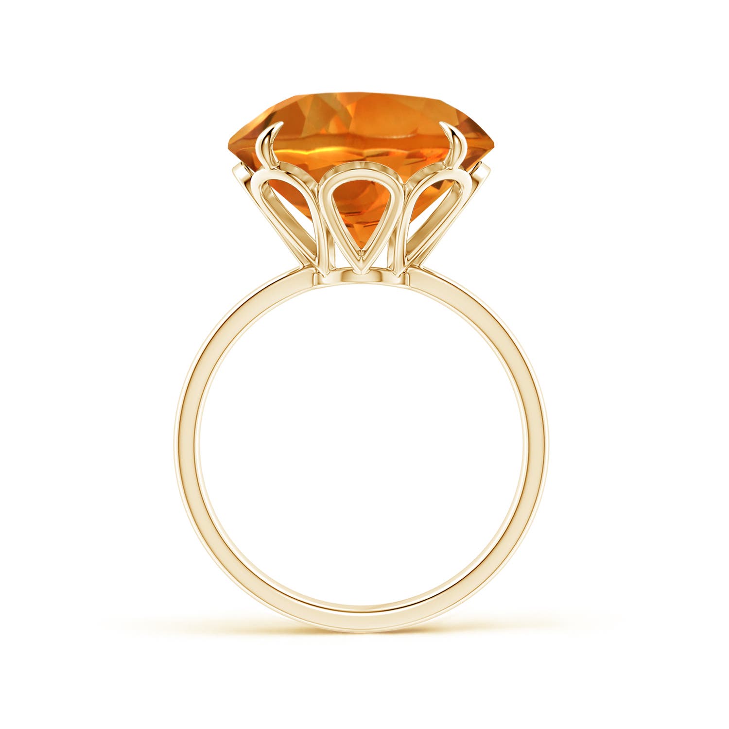 AAAA - Citrine / 9 CT / 14 KT Yellow Gold