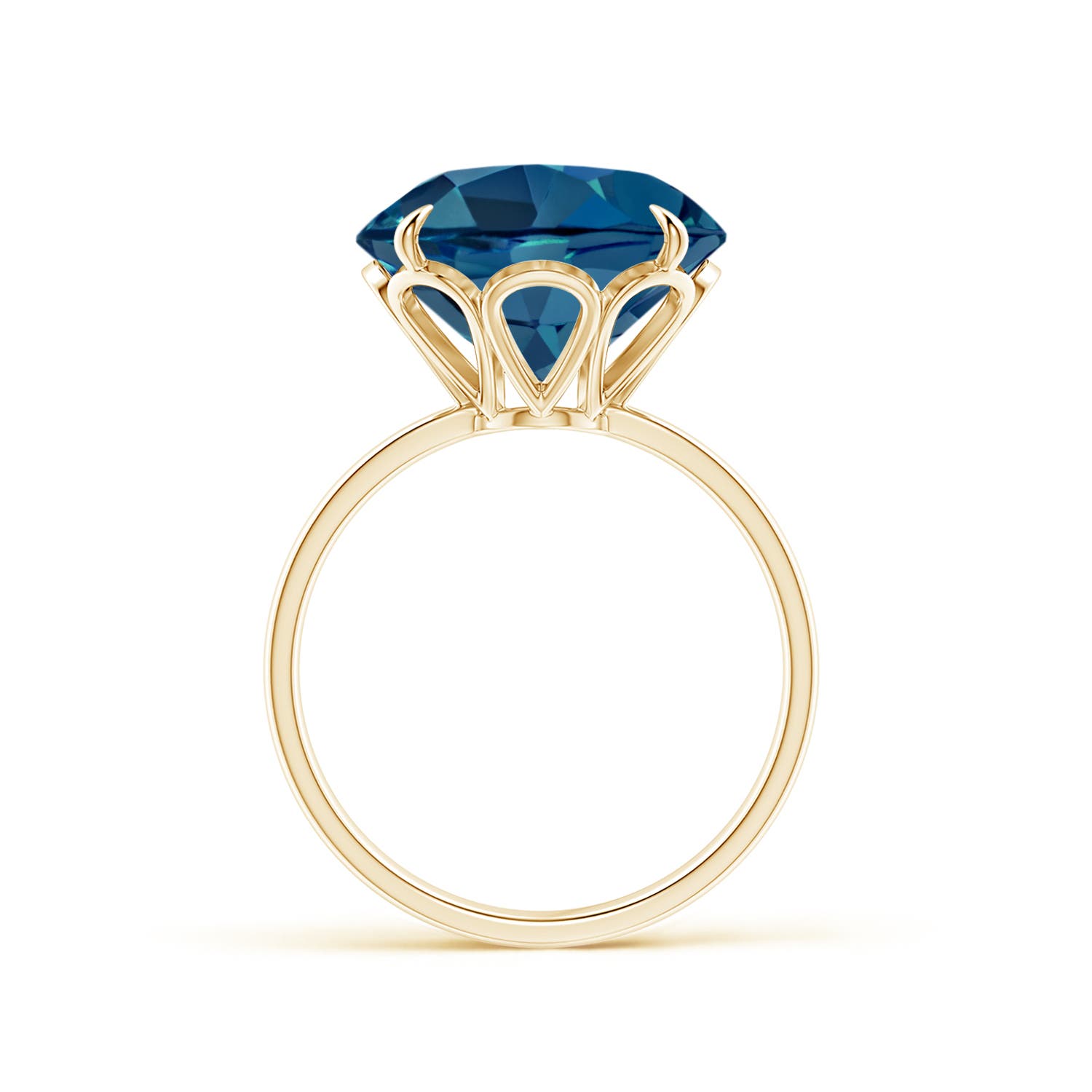 AAA - London Blue Topaz / 9.6 CT / 14 KT Yellow Gold