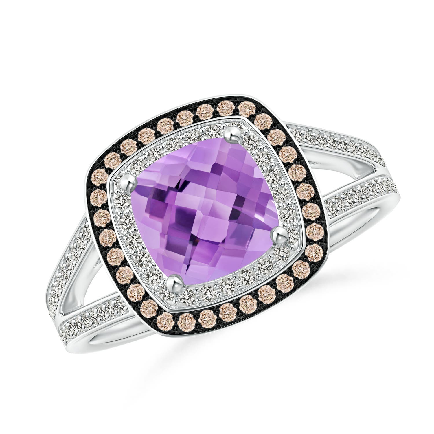 A - Amethyst / 1.74 CT / 14 KT White Gold