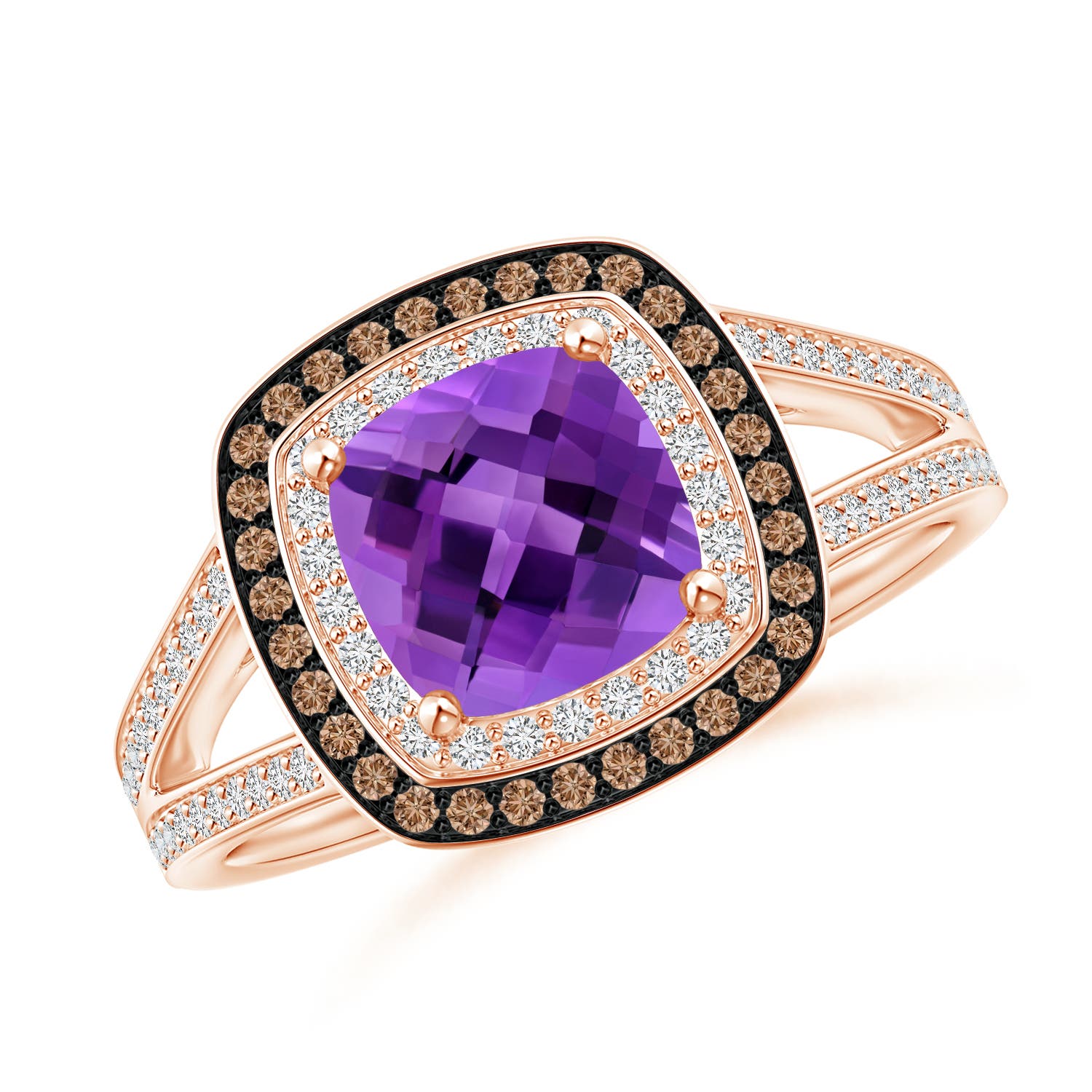 AAA - Amethyst / 1.74 CT / 14 KT Rose Gold