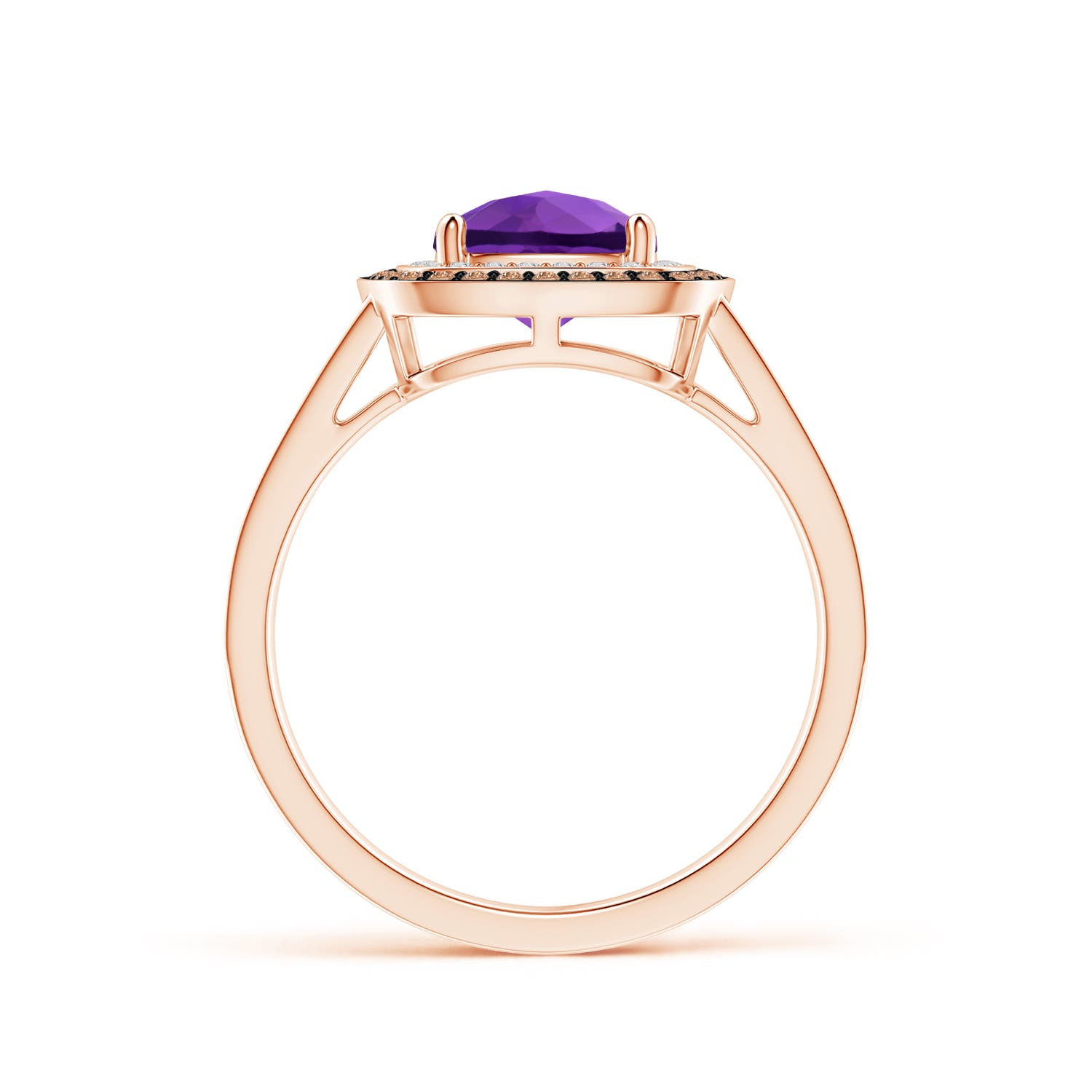 AAA - Amethyst / 1.74 CT / 14 KT Rose Gold