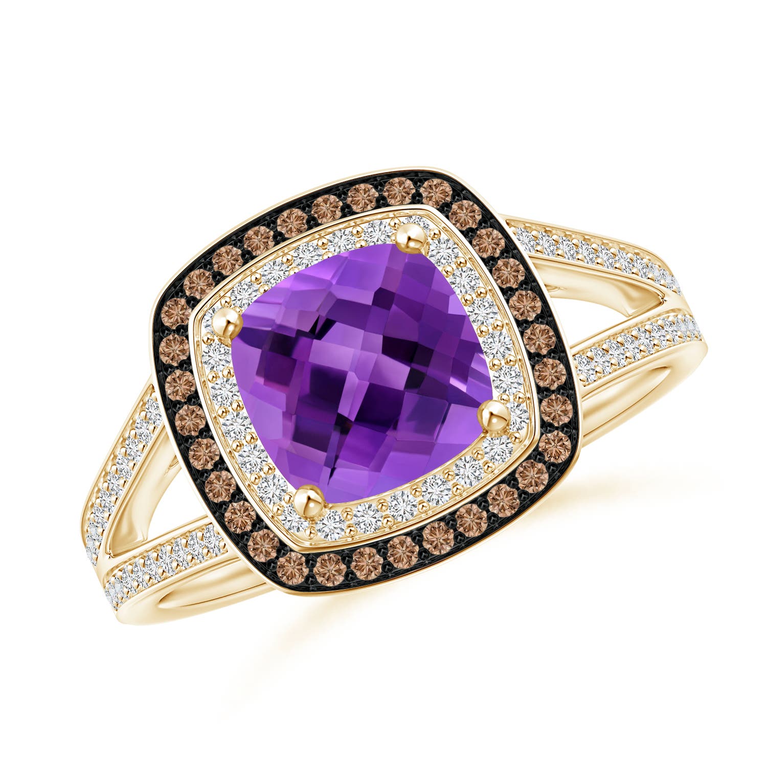 AAA - Amethyst / 1.74 CT / 14 KT Yellow Gold